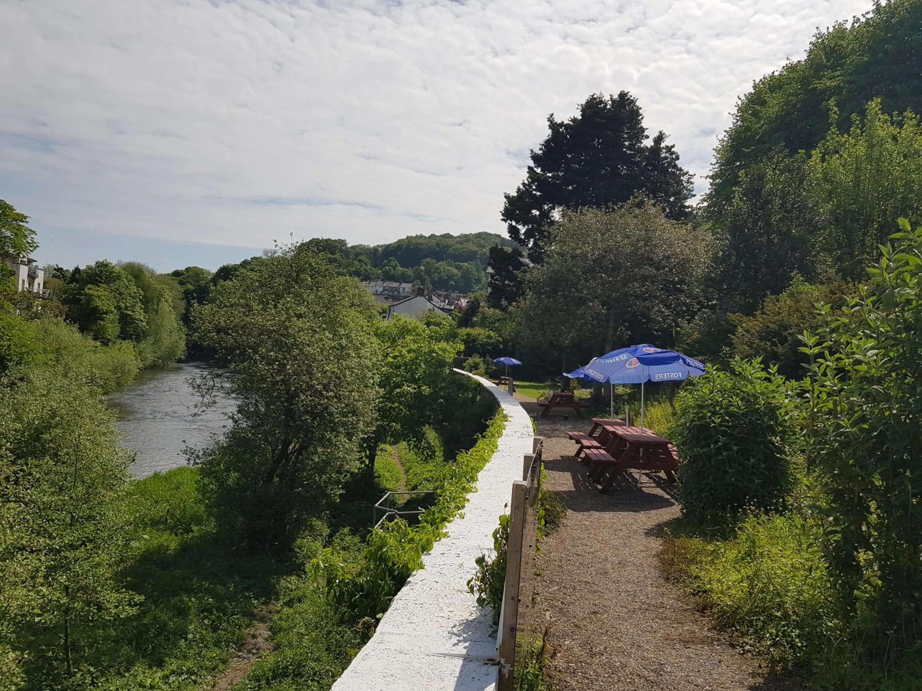 River view in The Hand Hotel Llangollen by Compass Hospitality