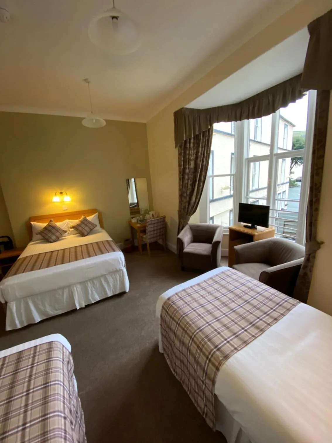 Bed in The Hand Hotel Llangollen by Compass Hospitality