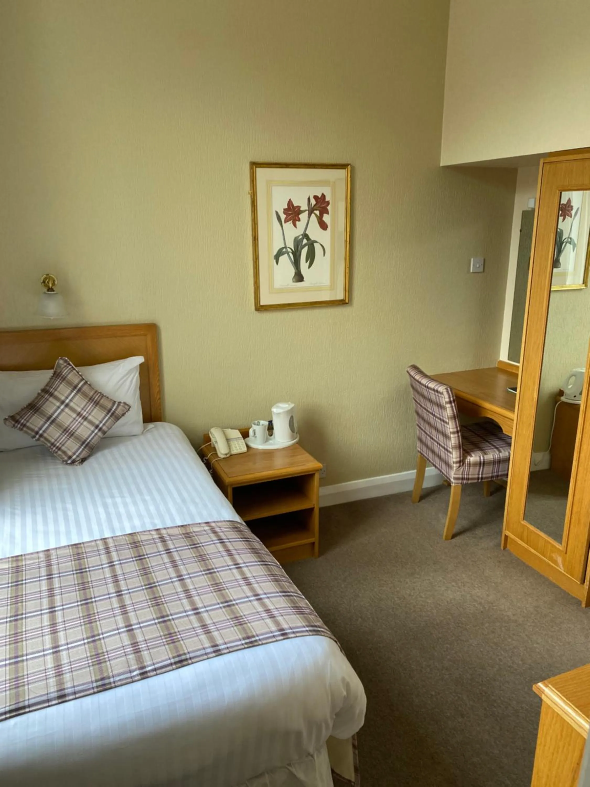 Bedroom, Bed in The Hand Hotel Llangollen by Compass Hospitality