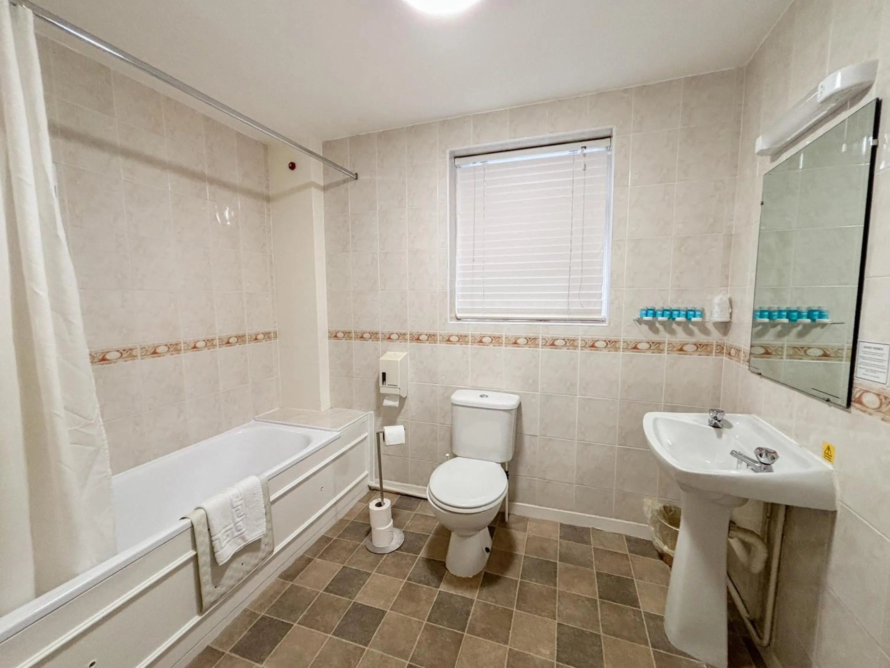 Bathroom in The Hand Hotel Llangollen by Compass Hospitality