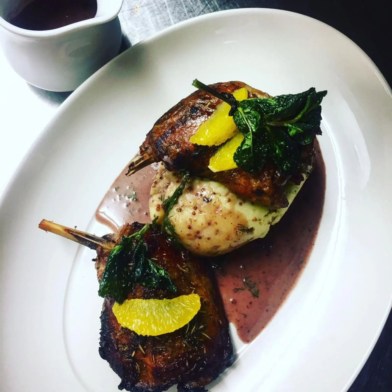 Restaurant/places to eat in The Hand Hotel Llangollen by Compass Hospitality