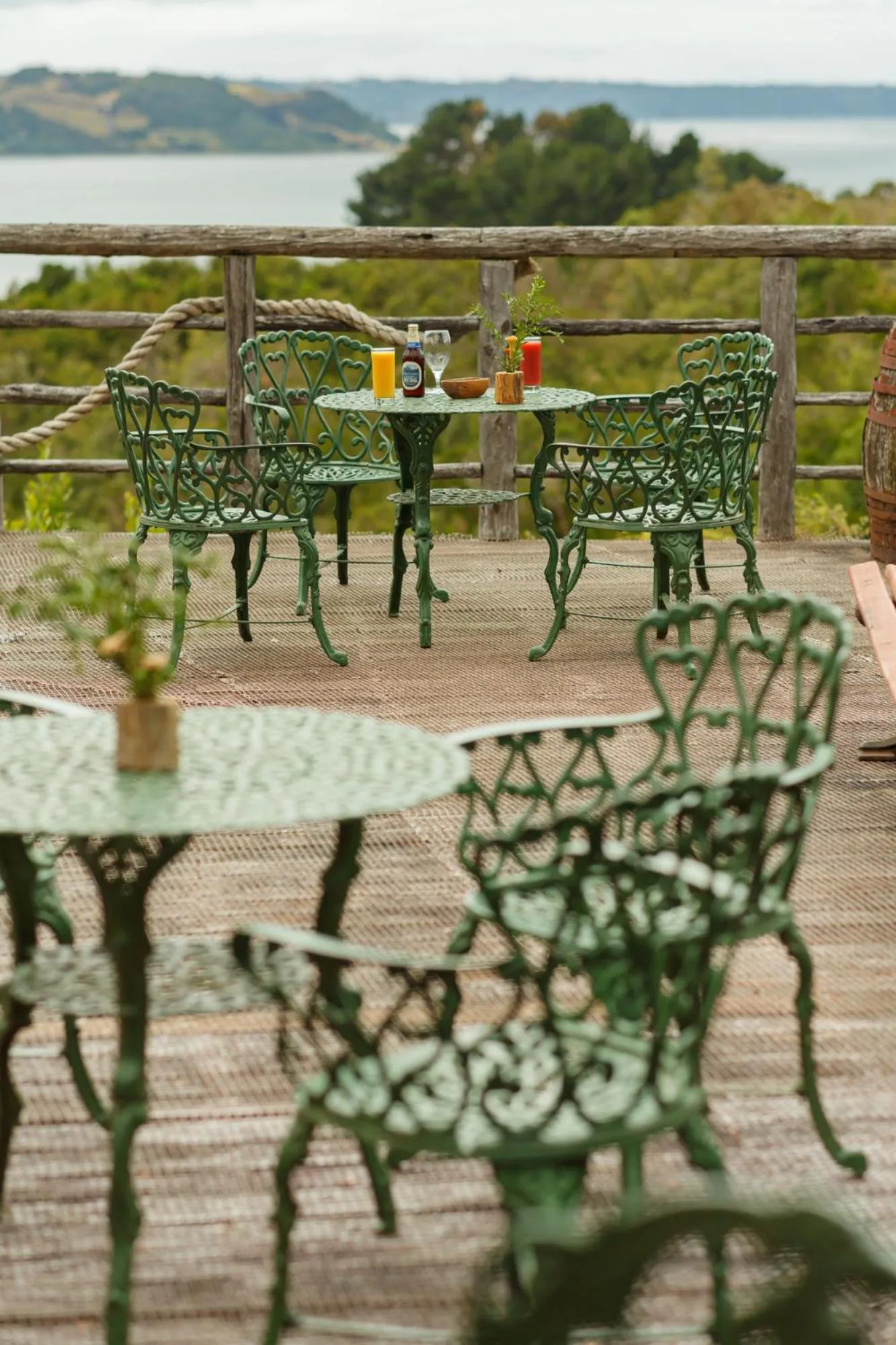 Balcony/Terrace in Hotel Parque Quilquico