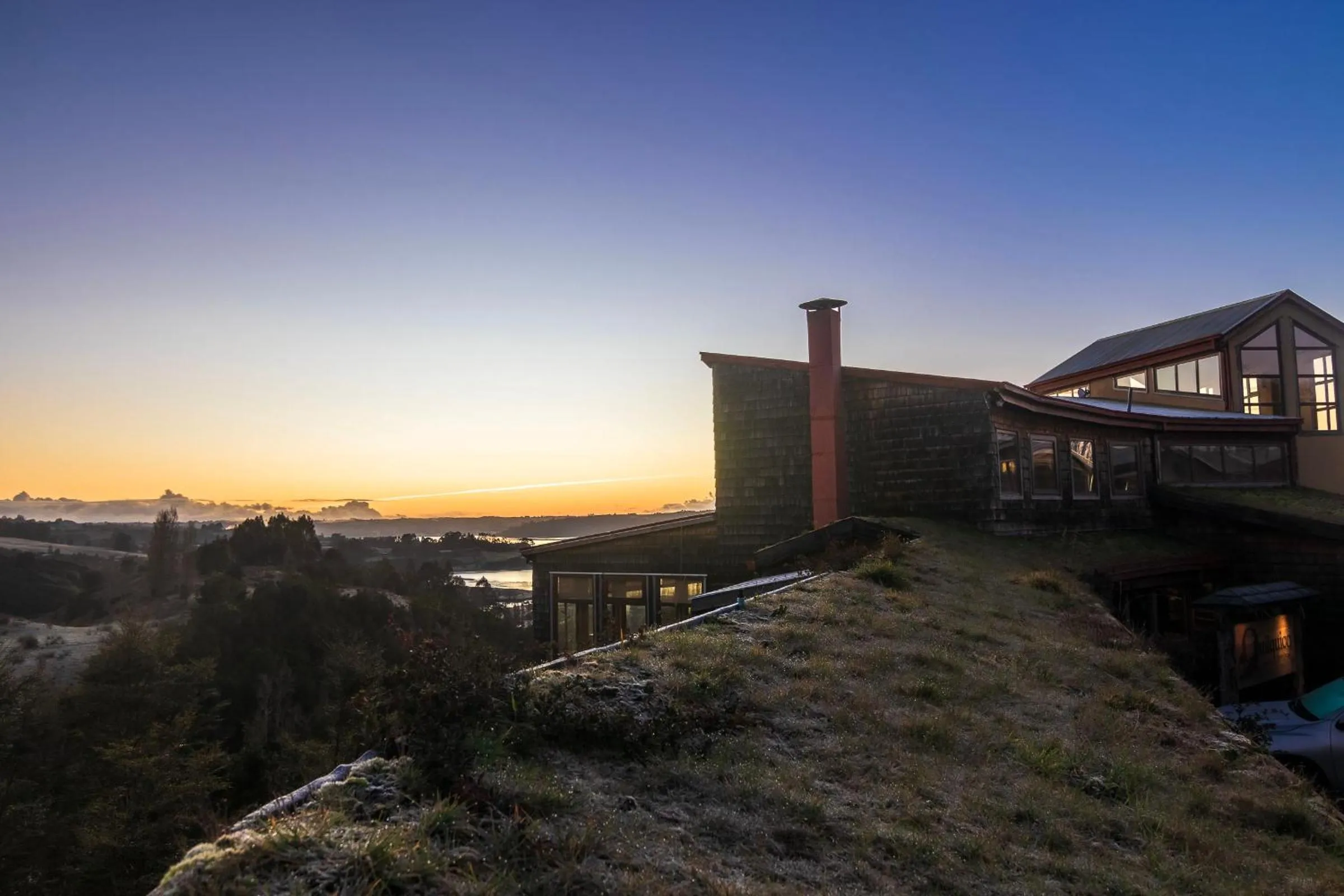 Property building in Hotel Parque Quilquico