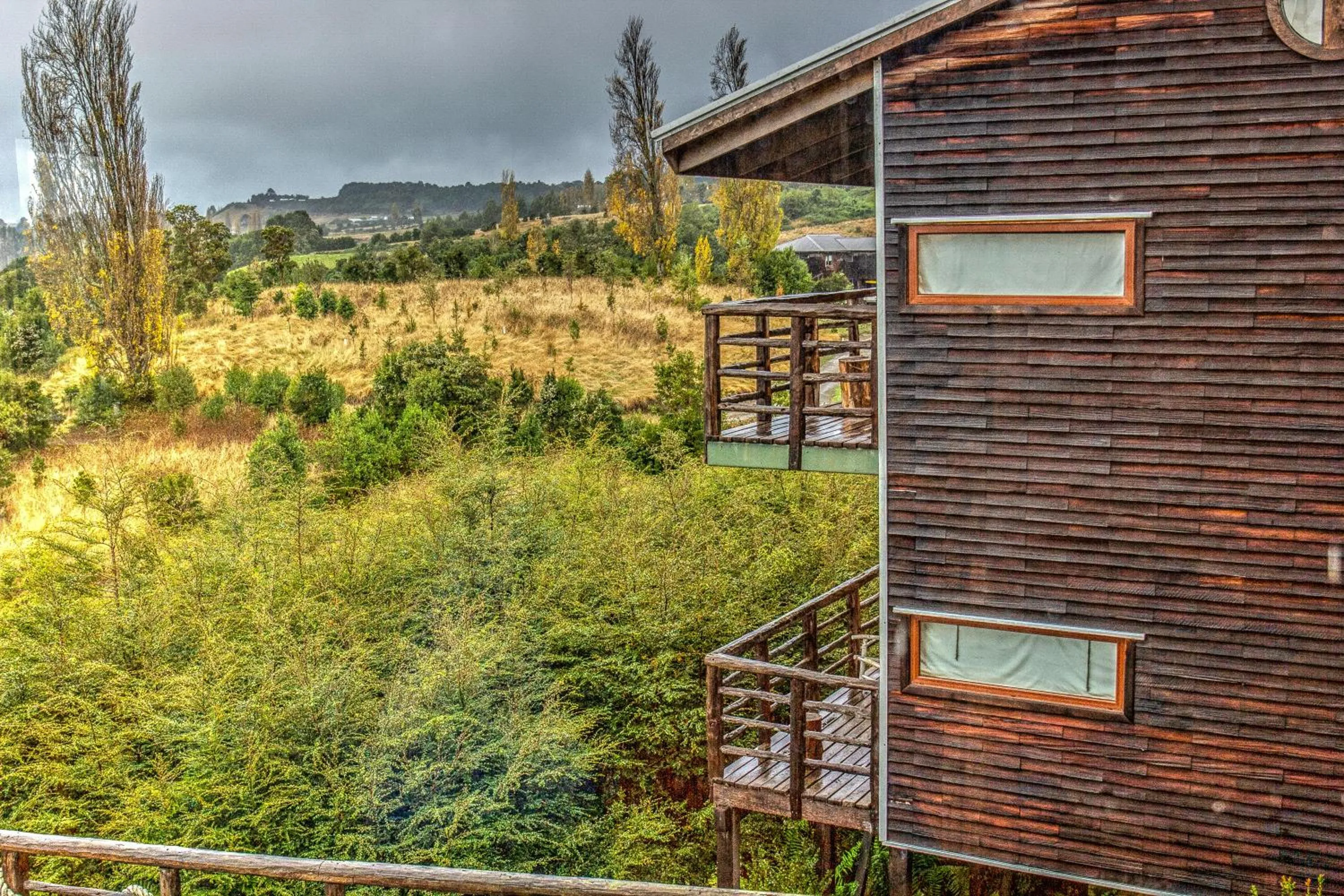 Garden in Hotel Parque Quilquico