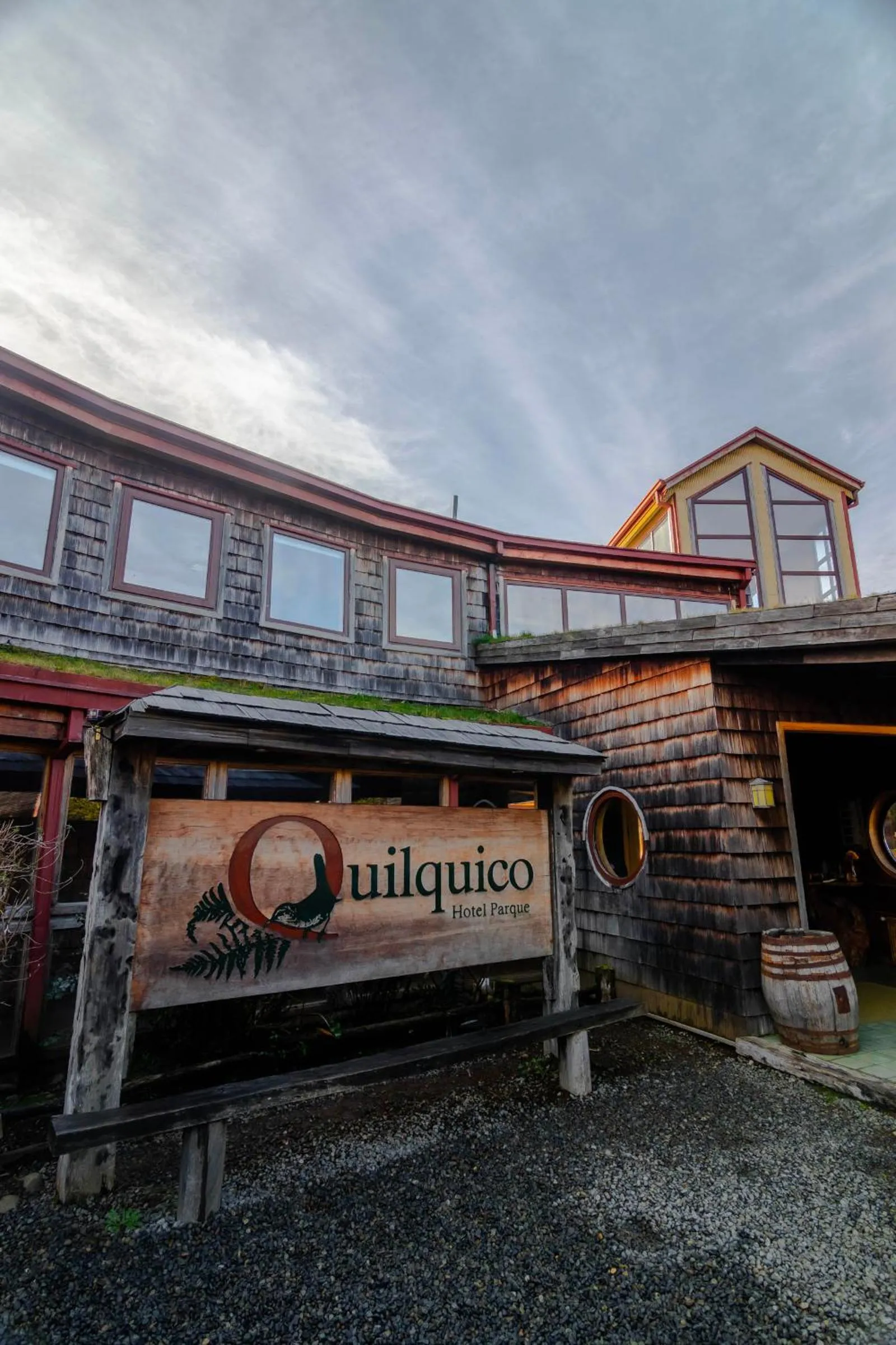 Property building in Hotel Parque Quilquico