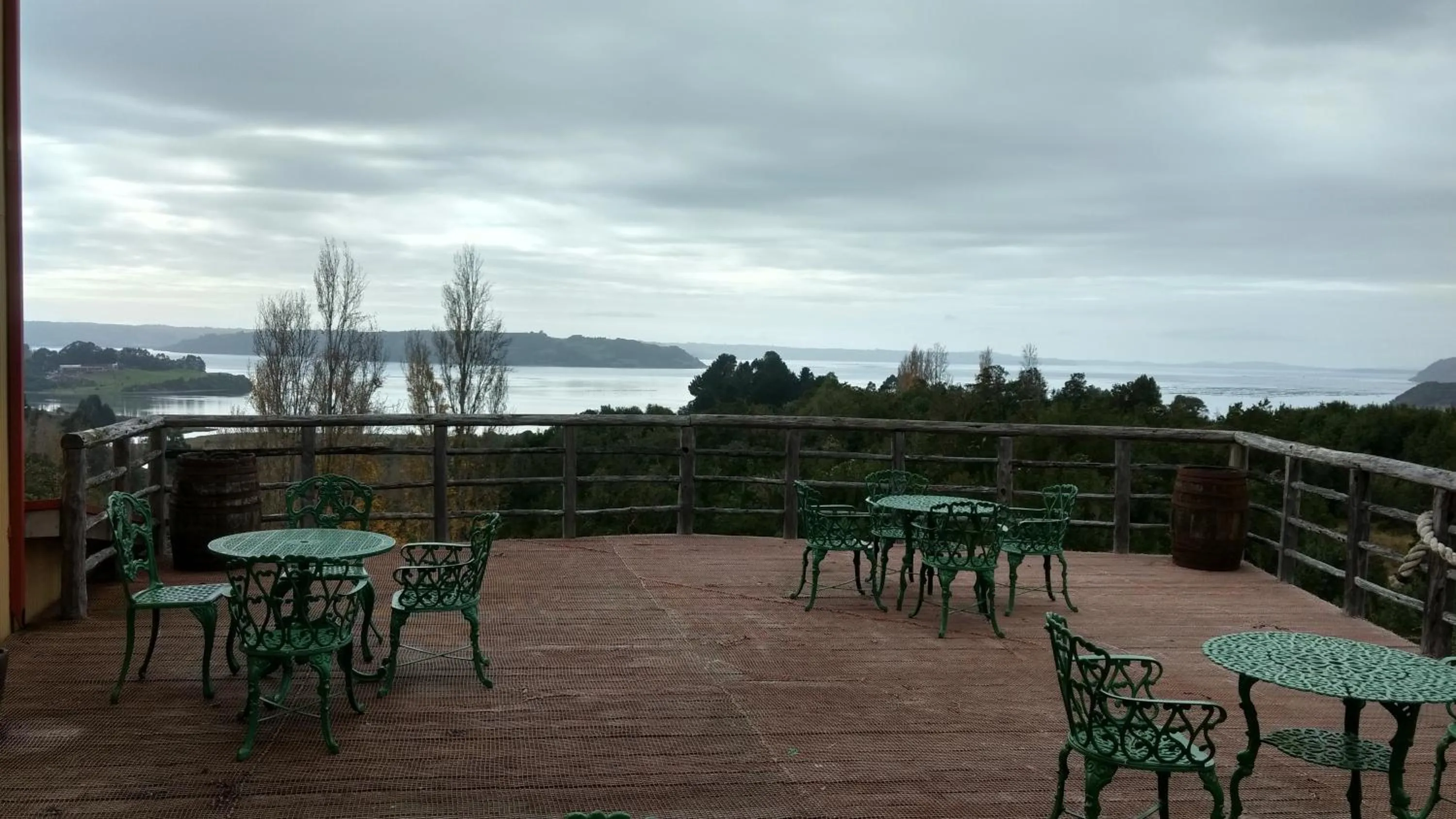 Balcony/Terrace in Hotel Parque Quilquico