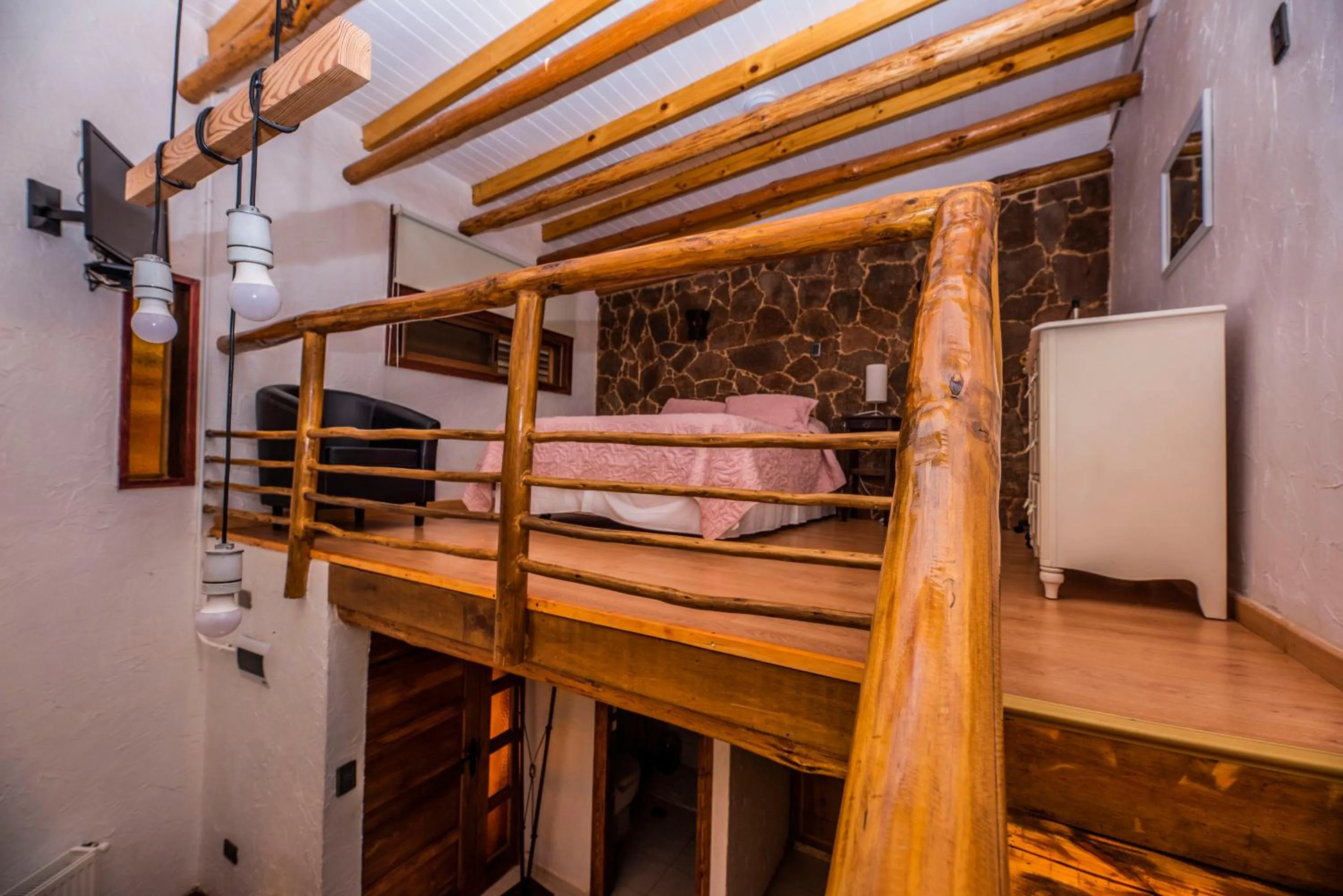 Bed in Hotel Parina Atacama