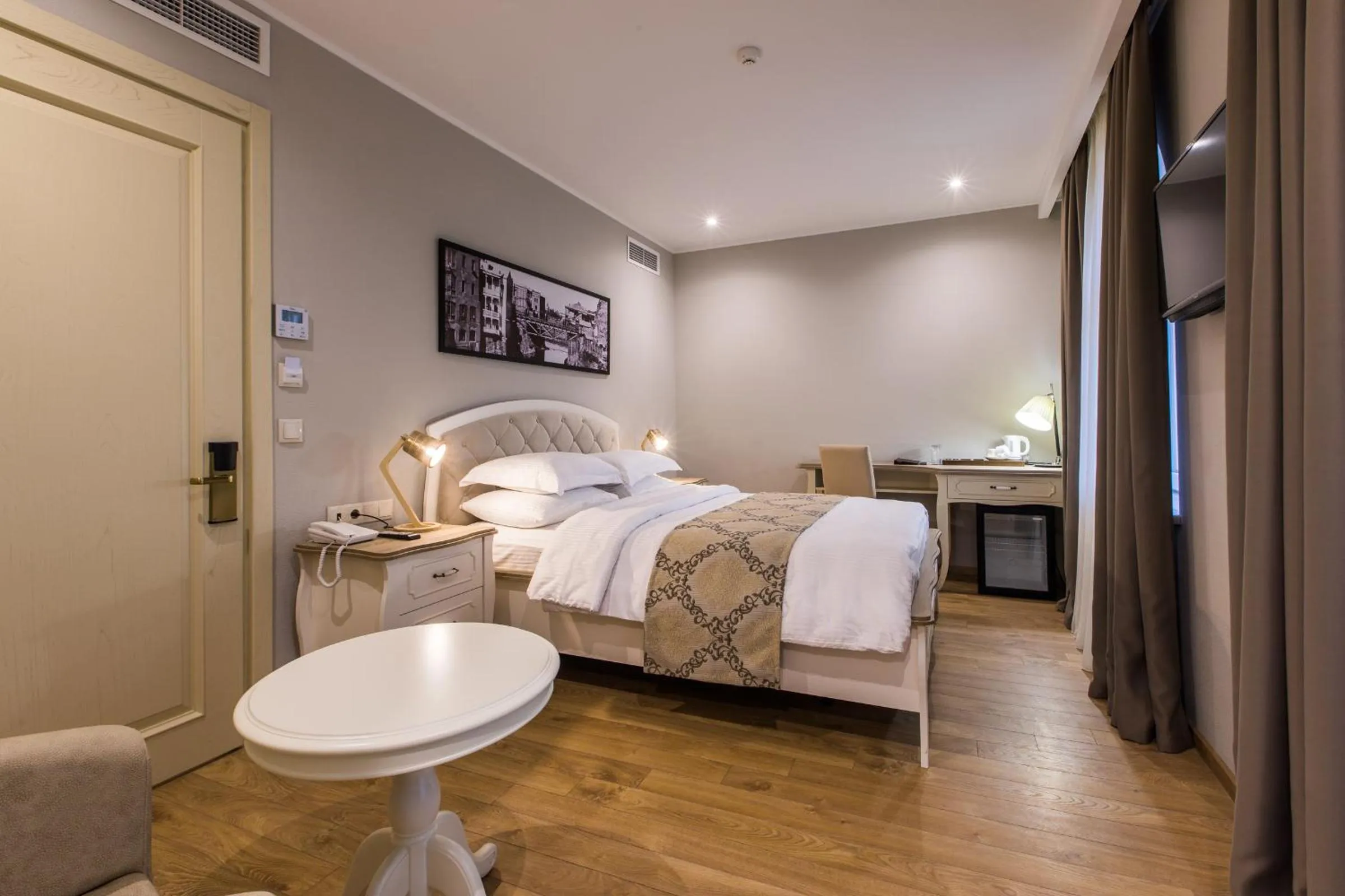 Bedroom, Bed in Hotel Khokhobi Old Tbilisi