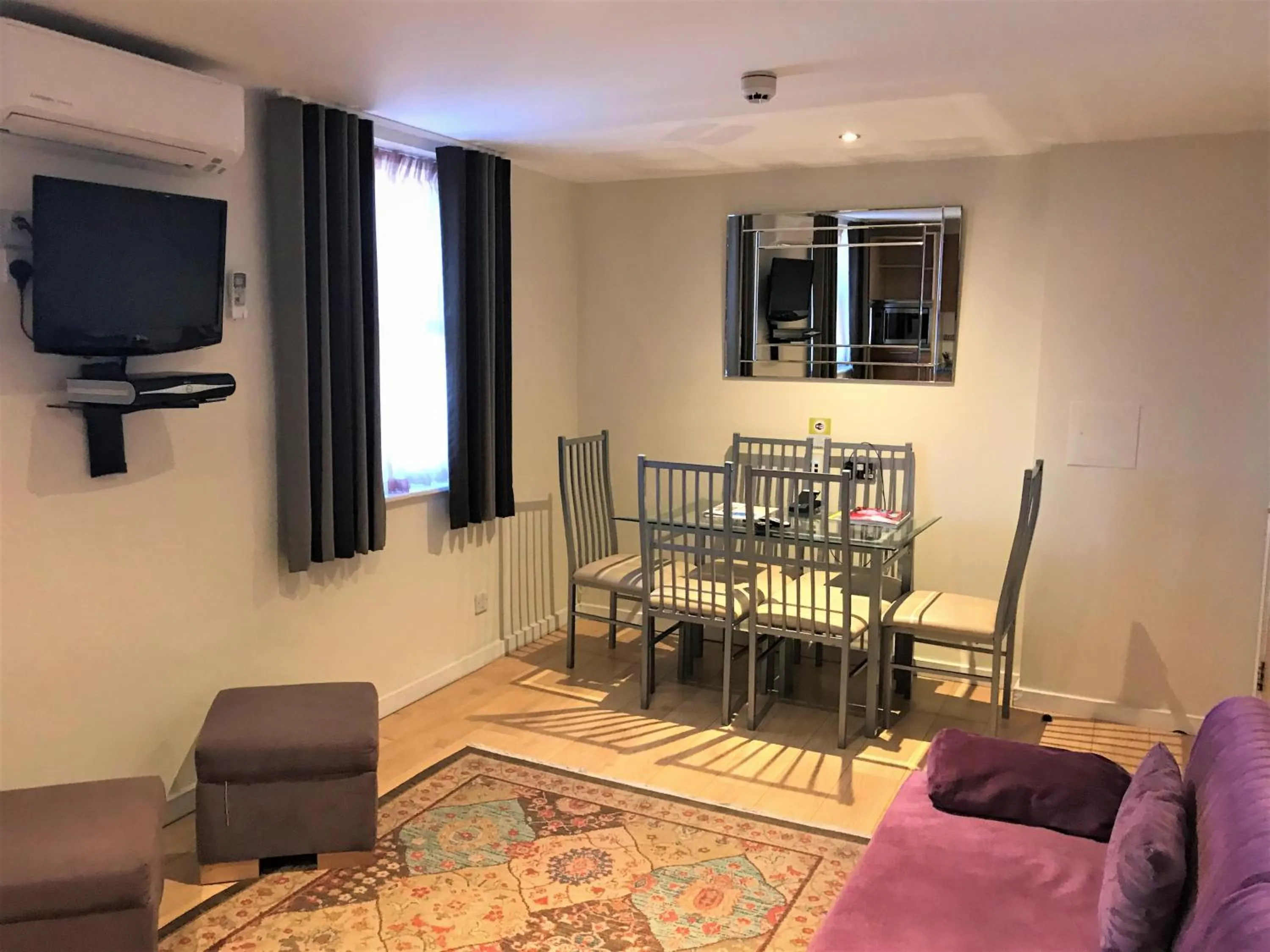 Living room in Grand Plaza Serviced Apartments