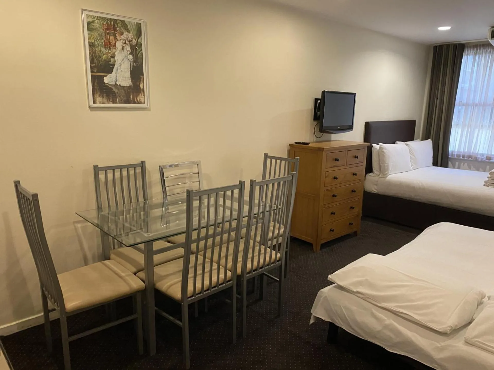 Living room, Bed in Grand Plaza Serviced Apartments