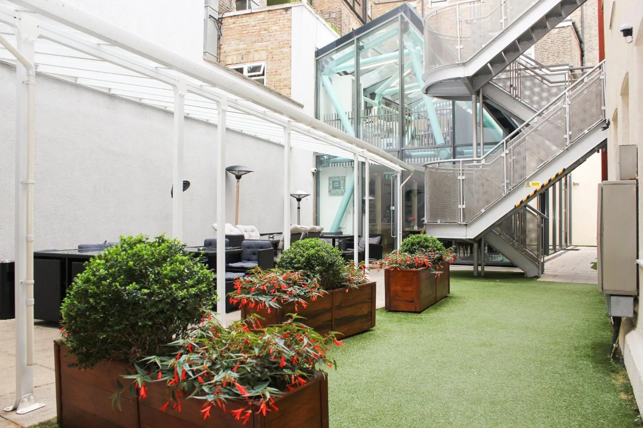 Patio in Grand Plaza Serviced Apartments