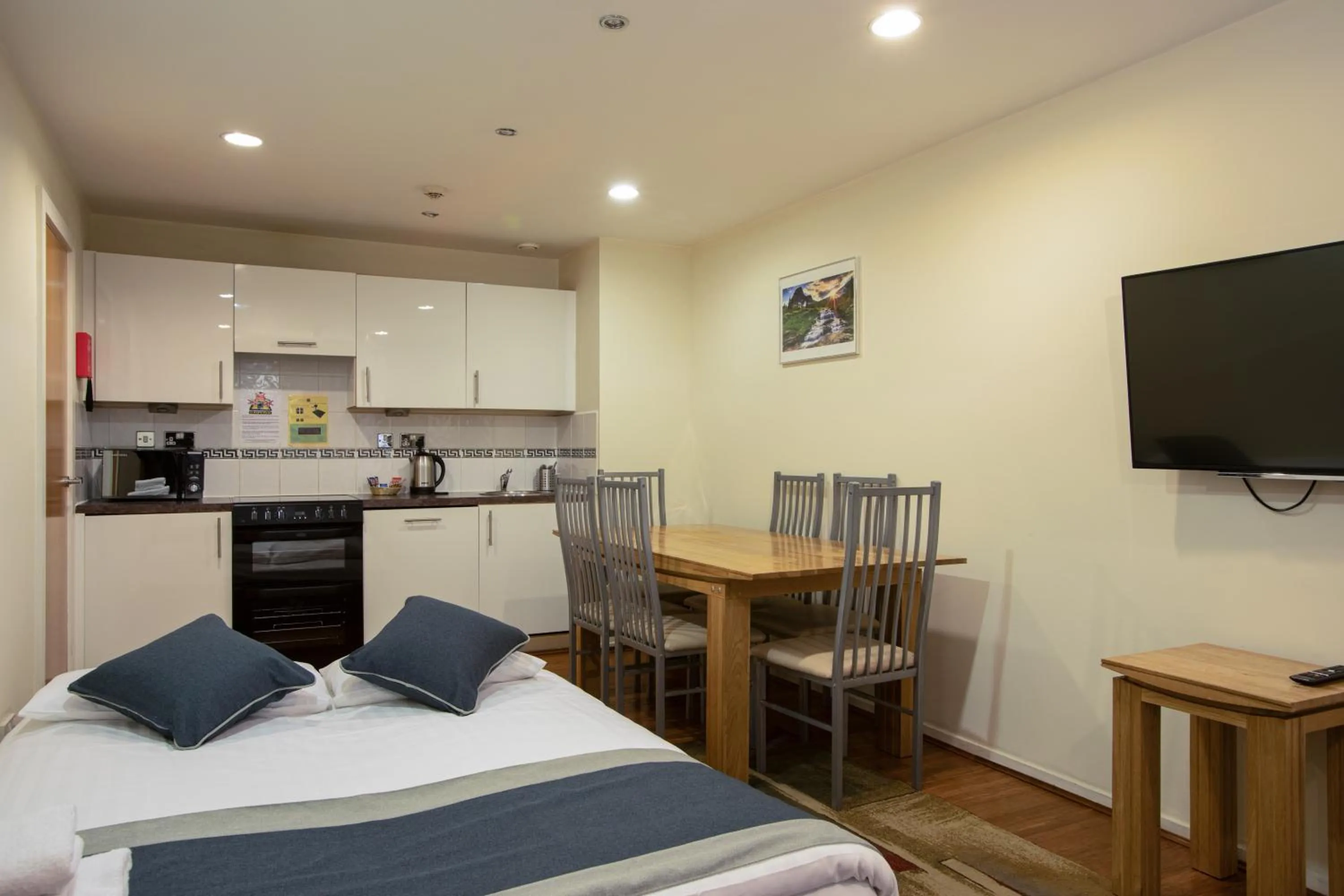 Living room in Grand Plaza Serviced Apartments