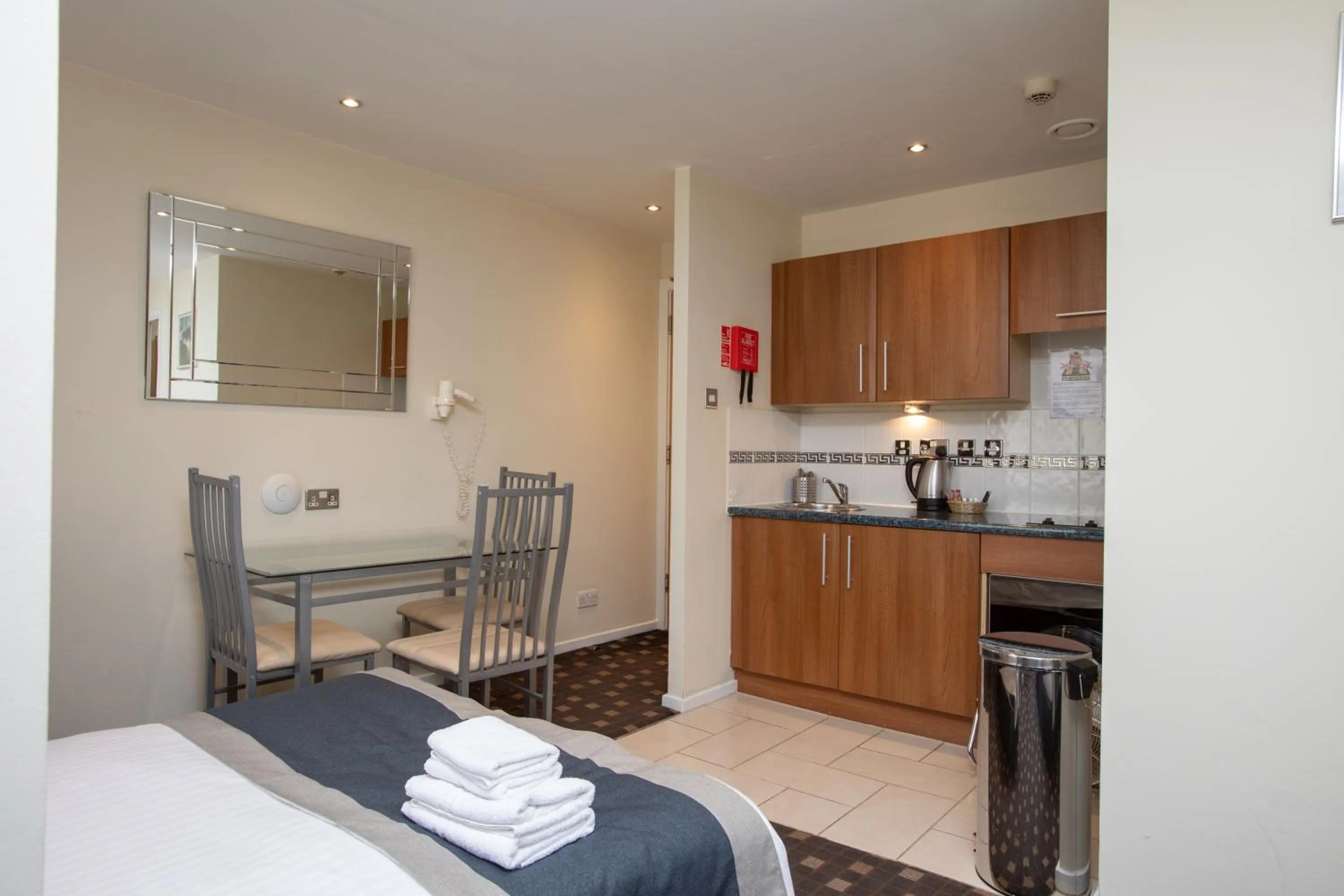 Living room in Grand Plaza Serviced Apartments