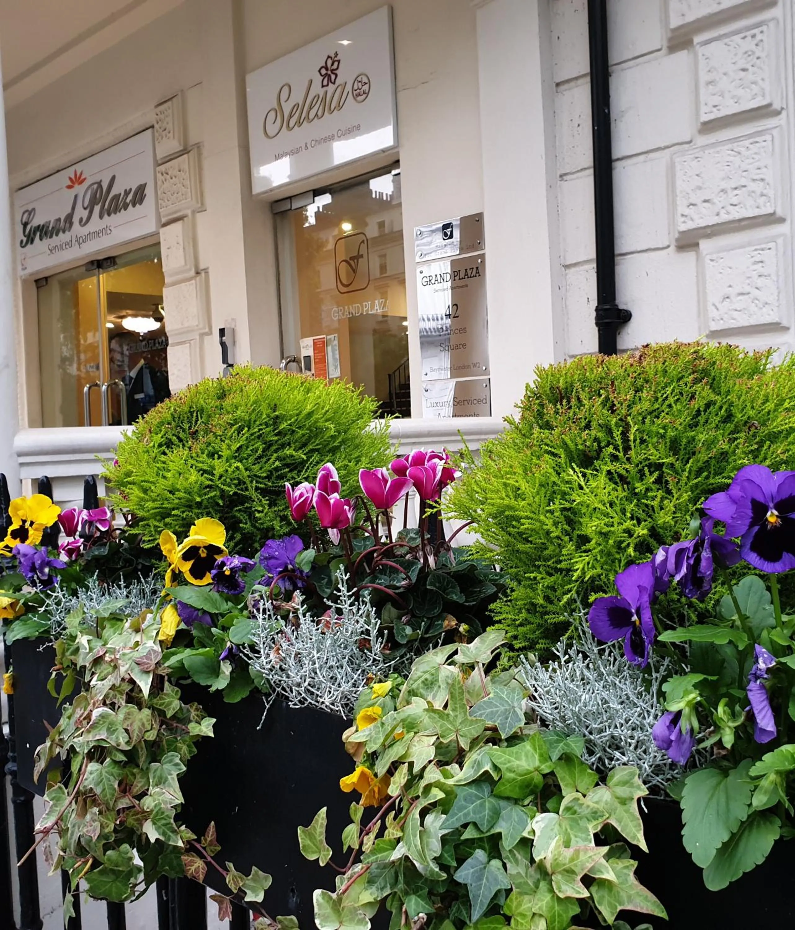 Facade/entrance in Grand Plaza Serviced Apartments