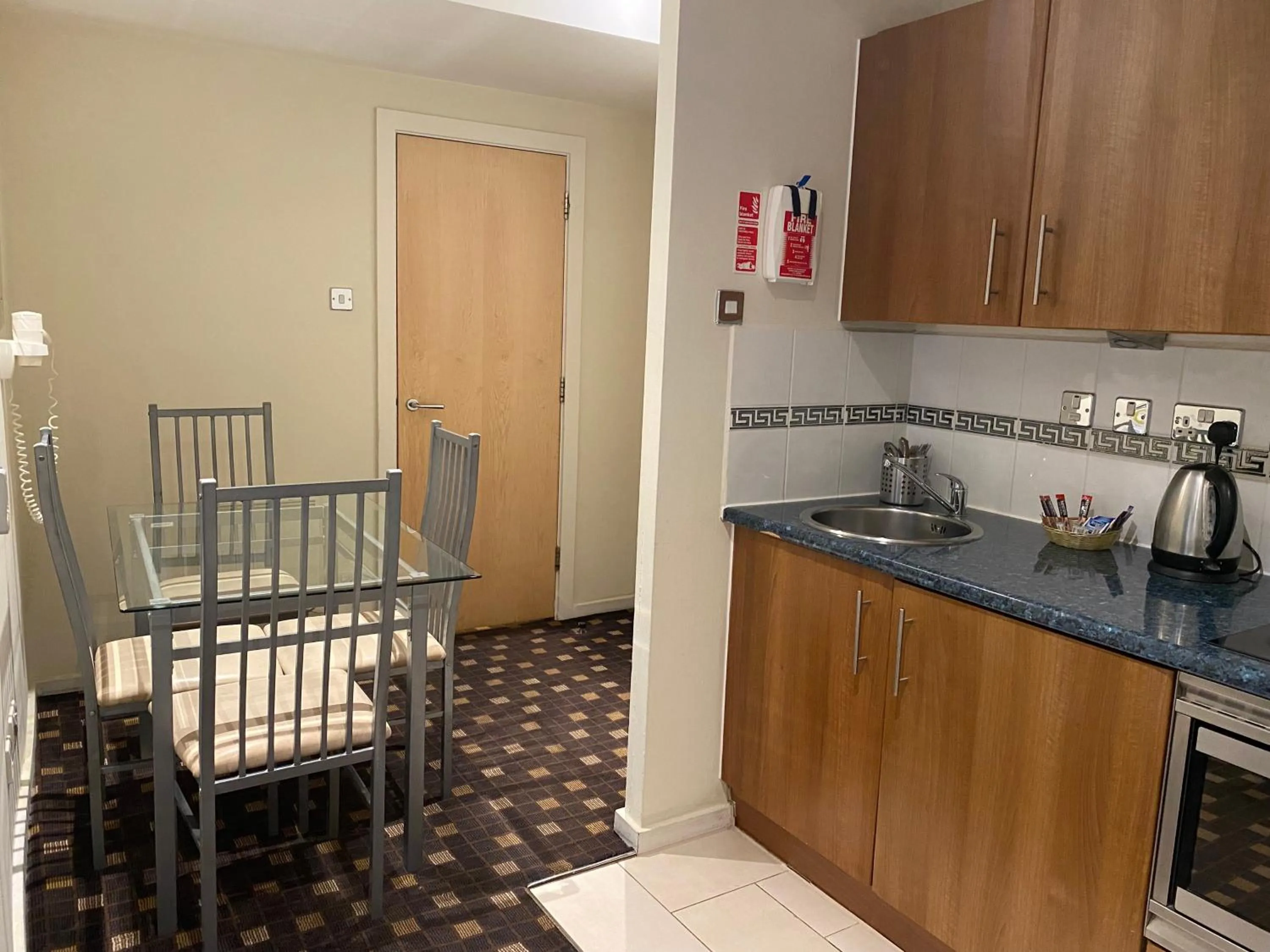 Kitchen or kitchenette in Grand Plaza Serviced Apartments