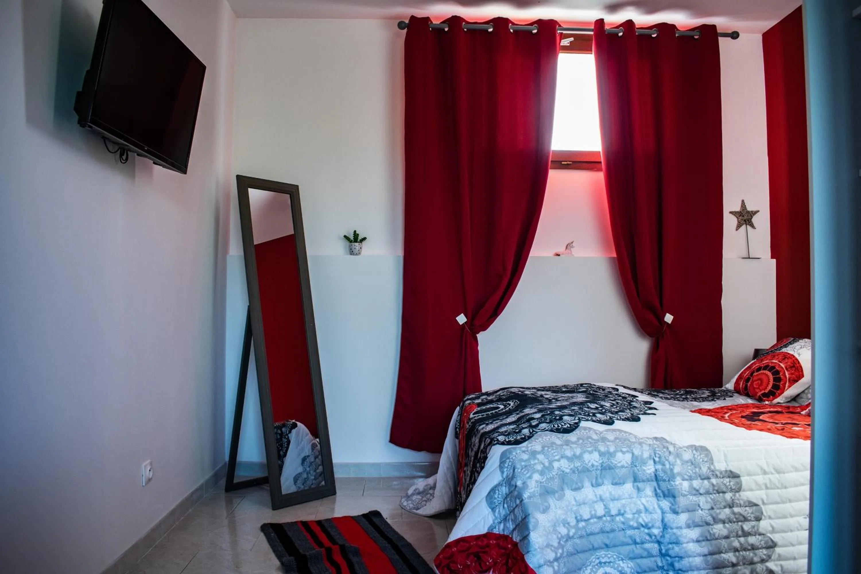 Bed in Chambre d'hôtes Lempery