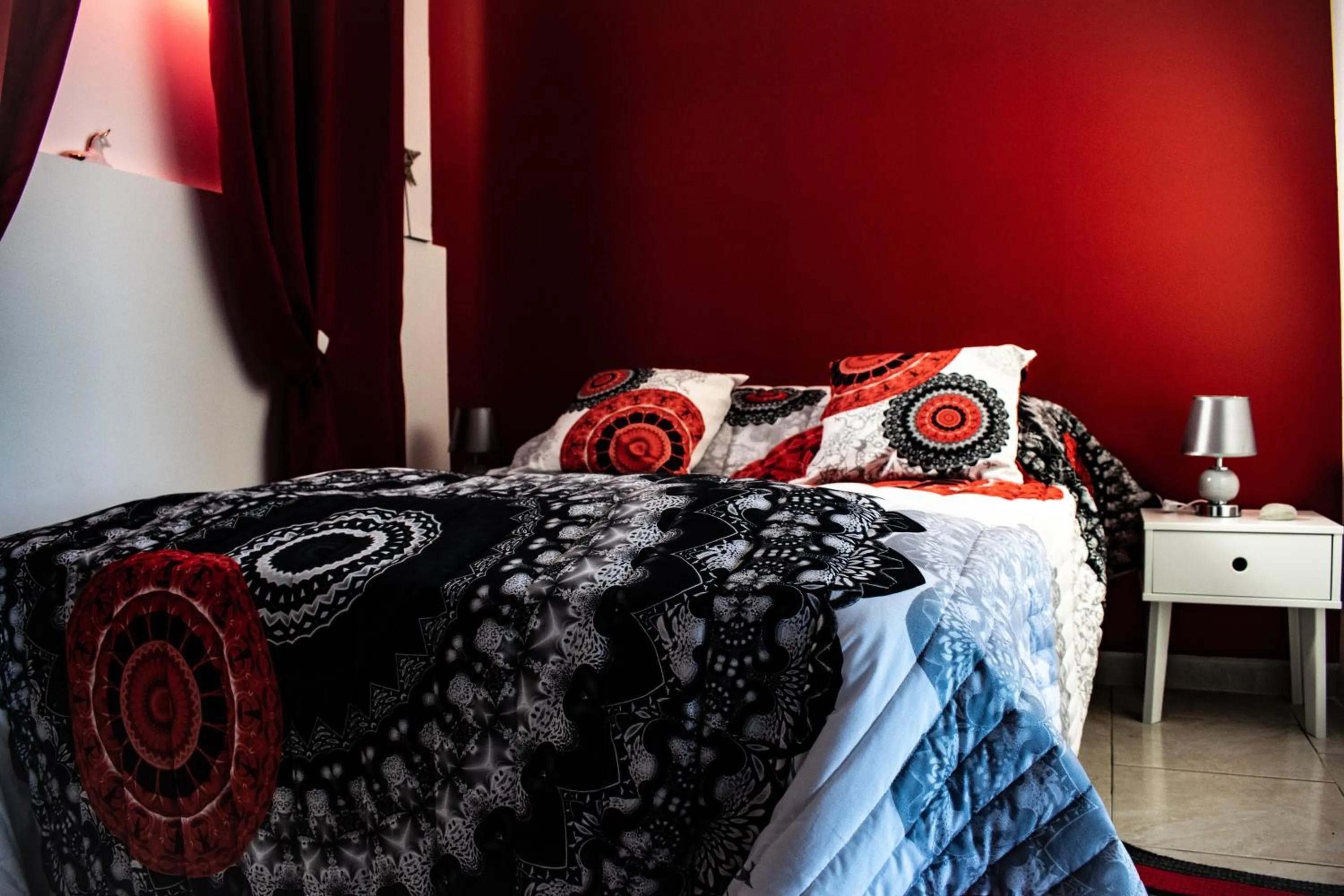 Bed in Chambre d'hôtes Lempery