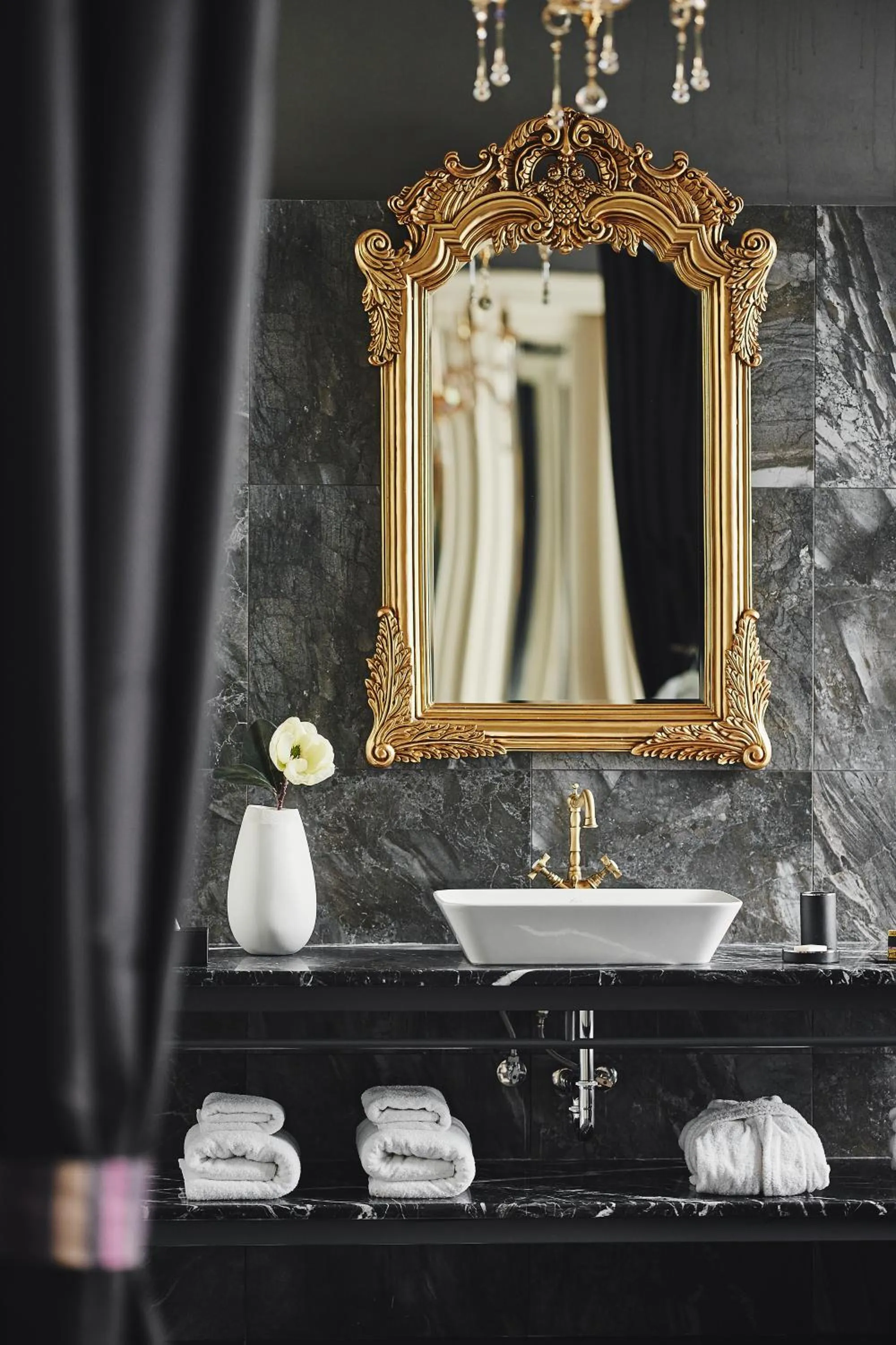 Bathroom in Bohemian Suites Athens