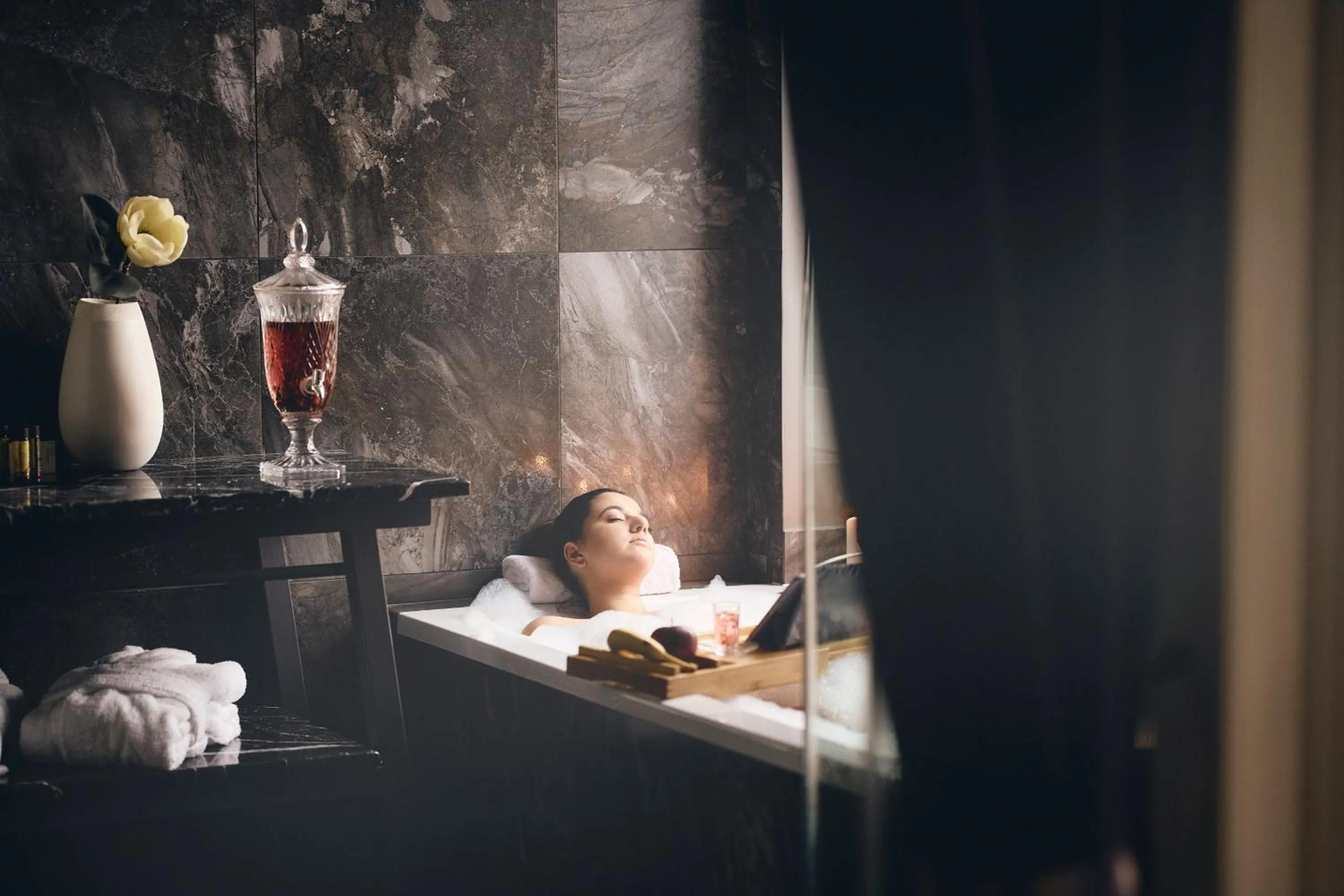 Bathroom in Bohemian Suites Athens