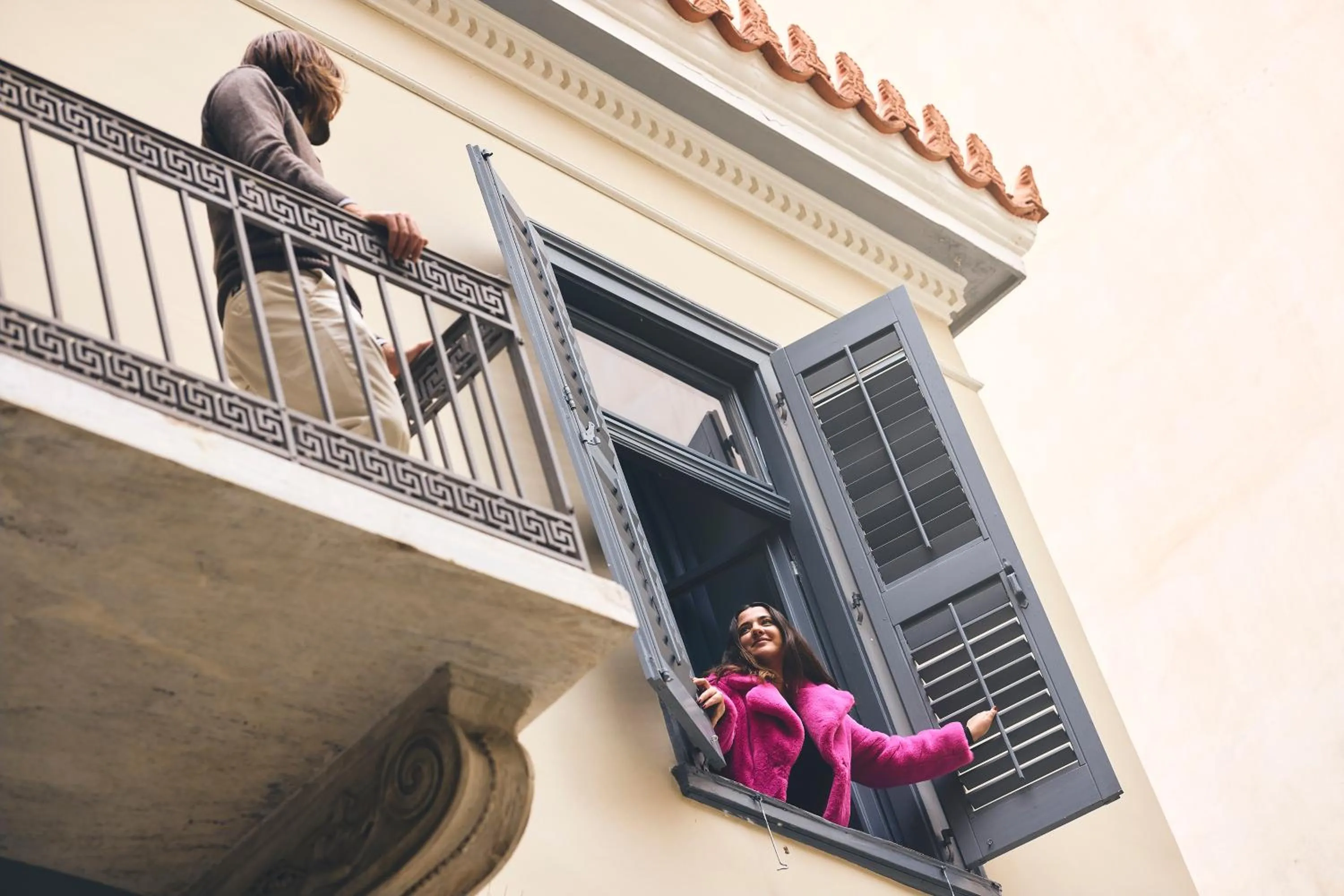 Balcony/Terrace in Bohemian Suites Athens