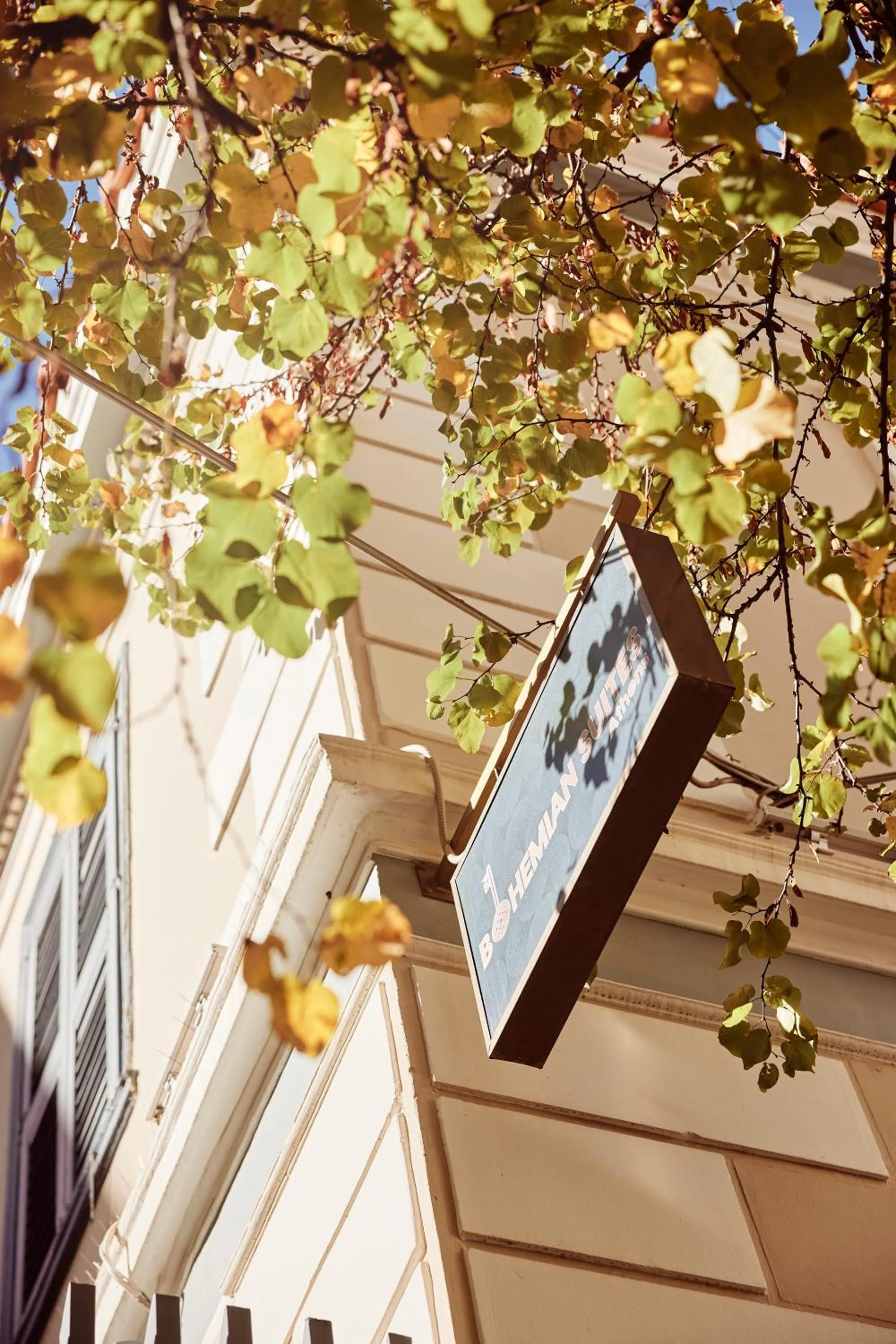 Property building in Bohemian Suites Athens