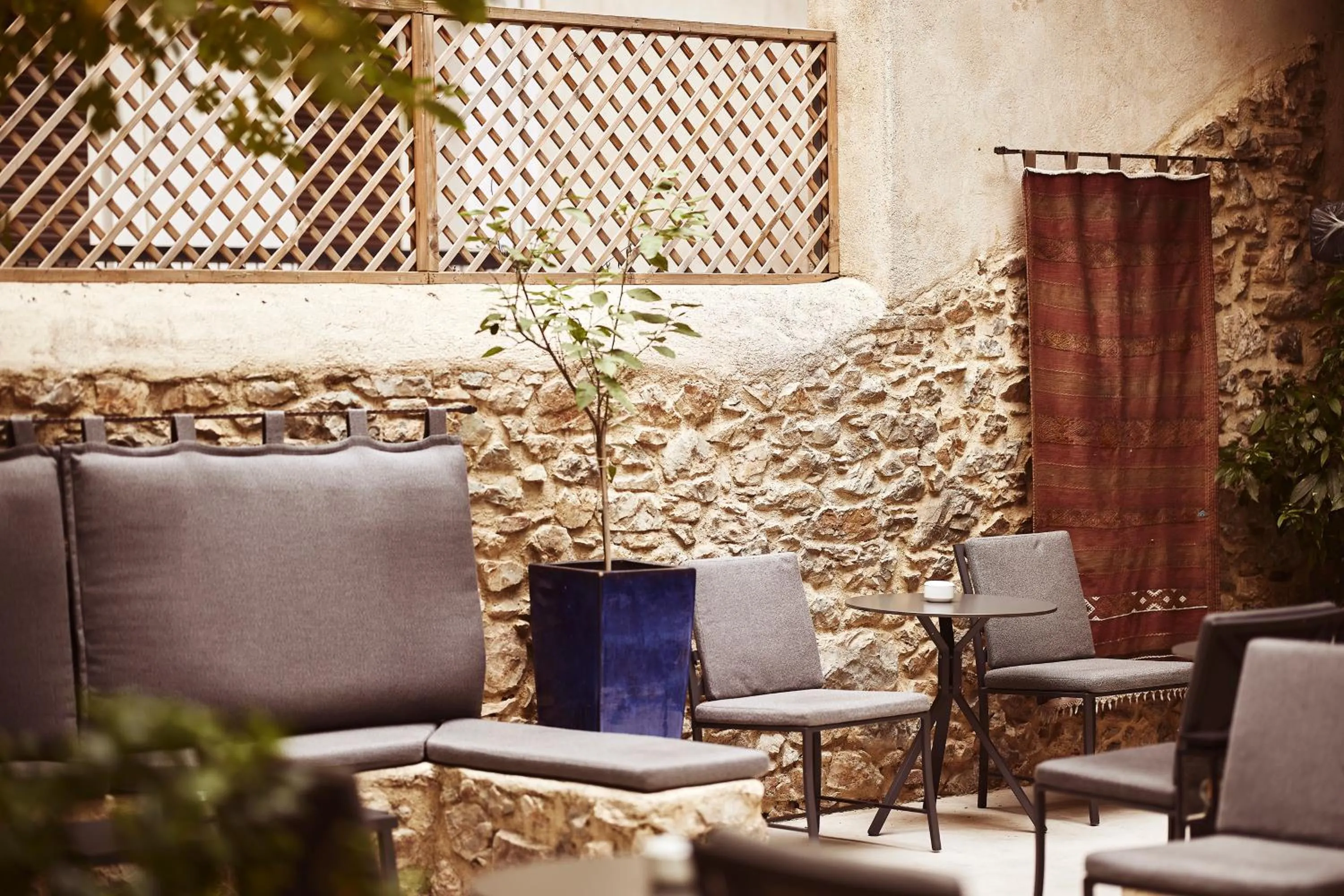 Garden in Bohemian Suites Athens