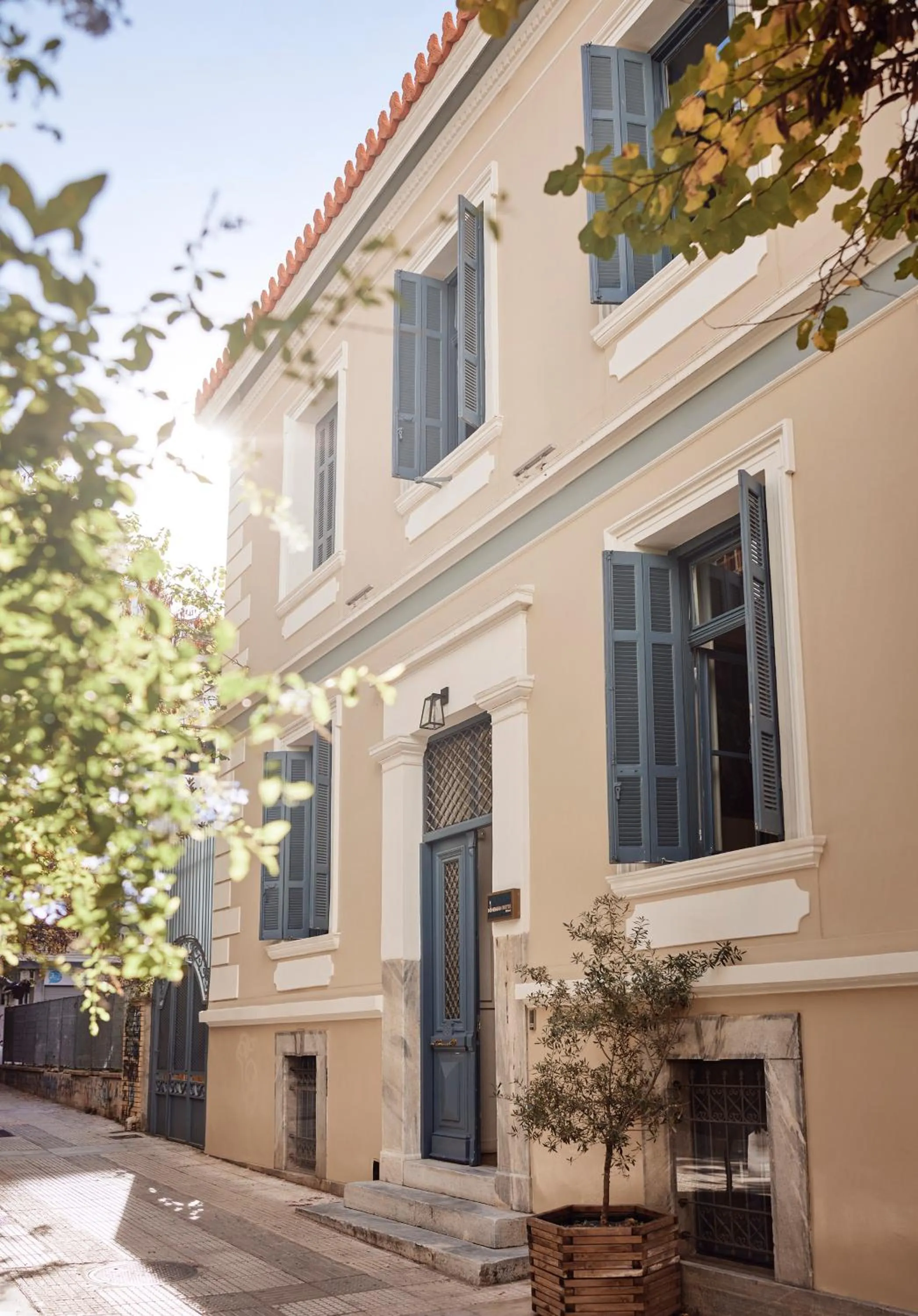 Property building in Bohemian Suites Athens