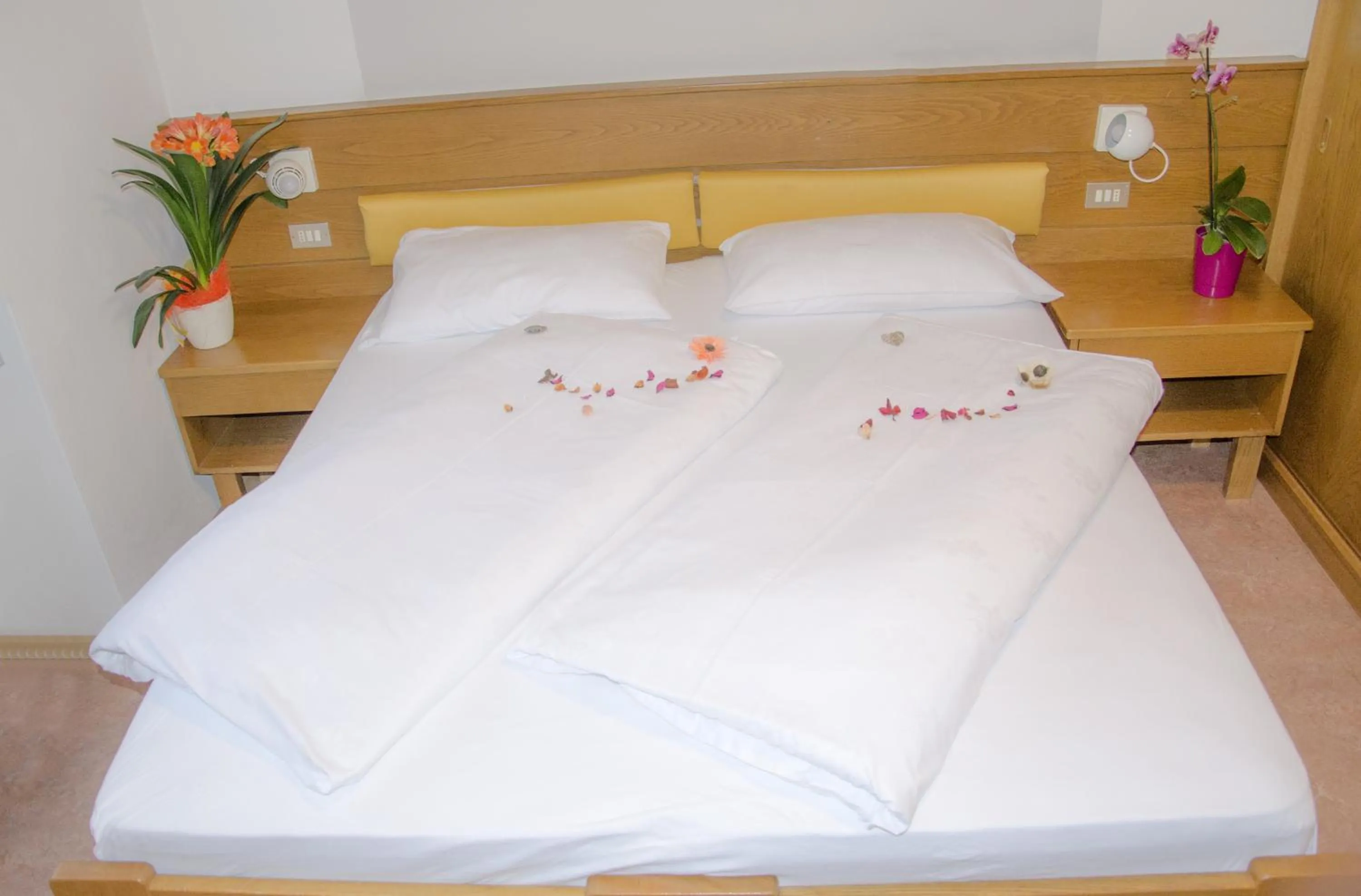 Decorative detail, Bed in Hotel Casa Alpina - Alpin Haus