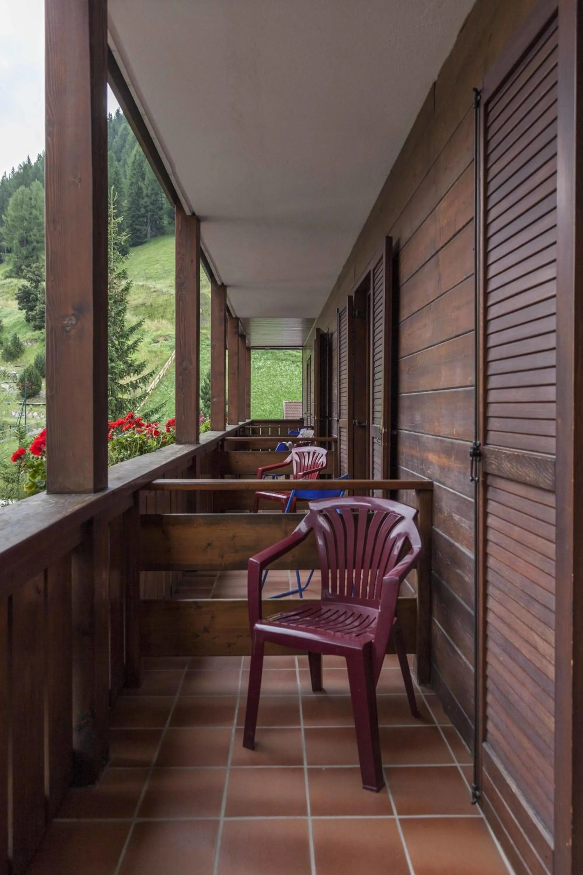 Balcony/Terrace in Hotel Casa Alpina - Alpin Haus