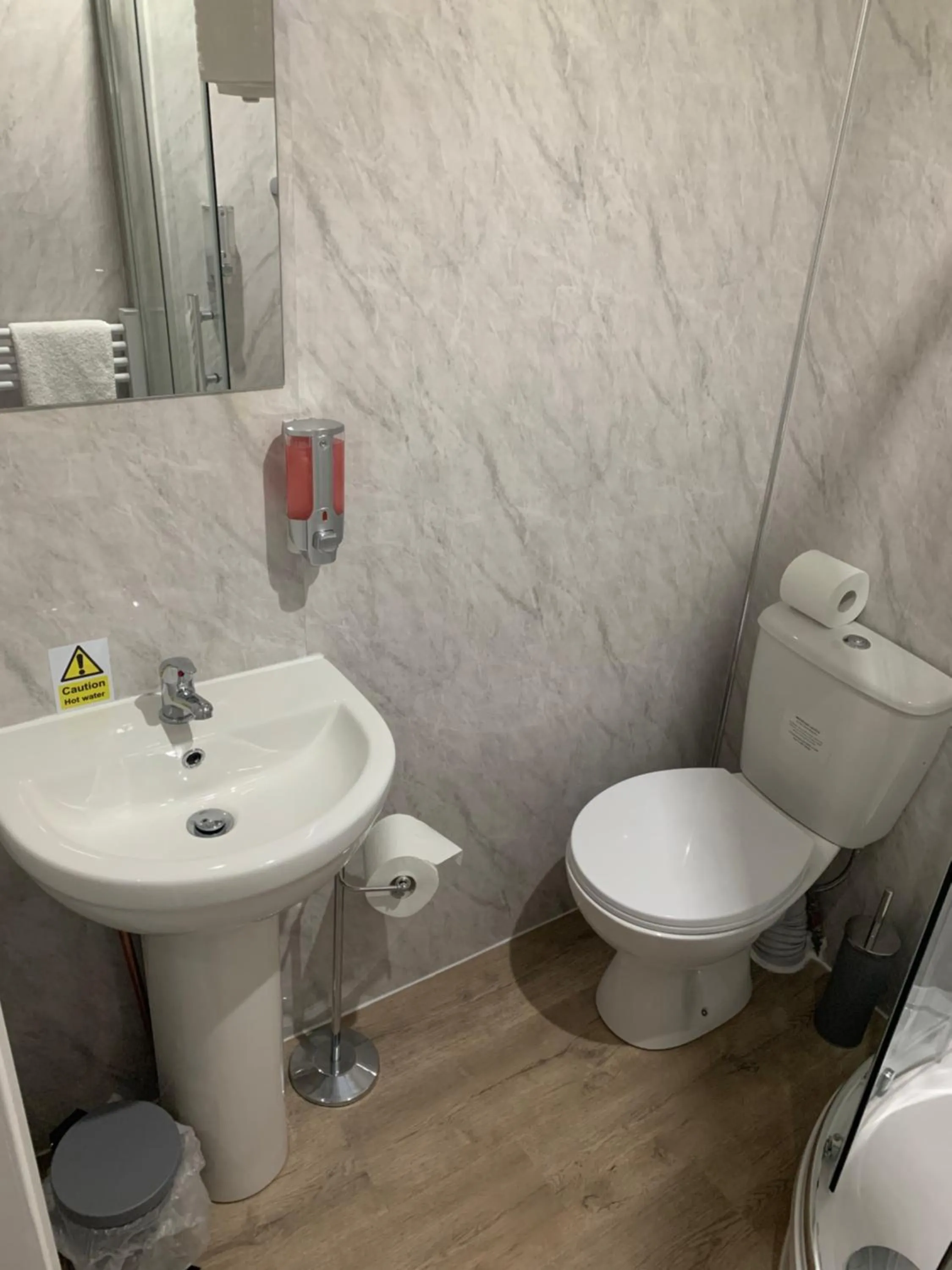 Toilet in Rooms at the Inn