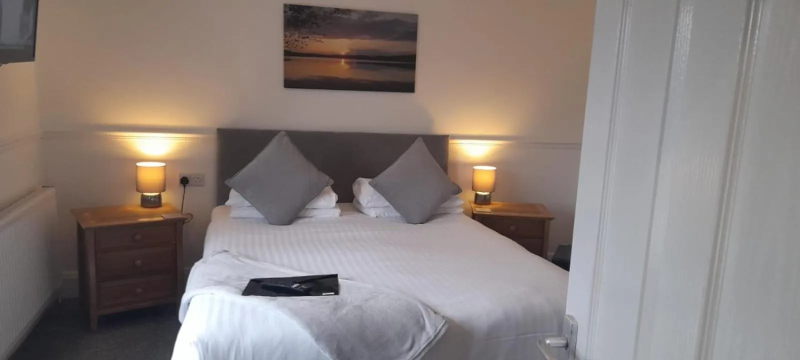 Bed in Rooms at the Inn