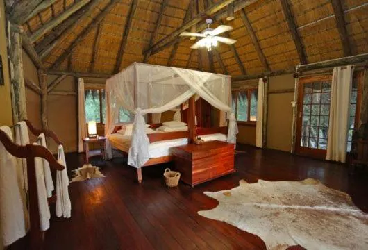 Bedroom, Bed in Camp Kwando
