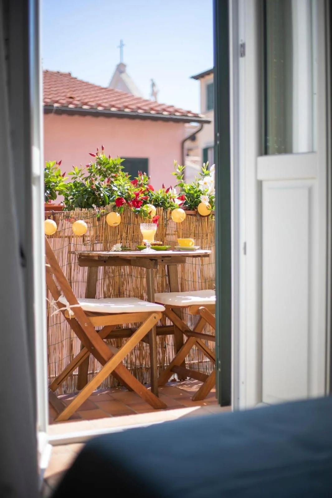 Balcony/Terrace in Indarsena b&b