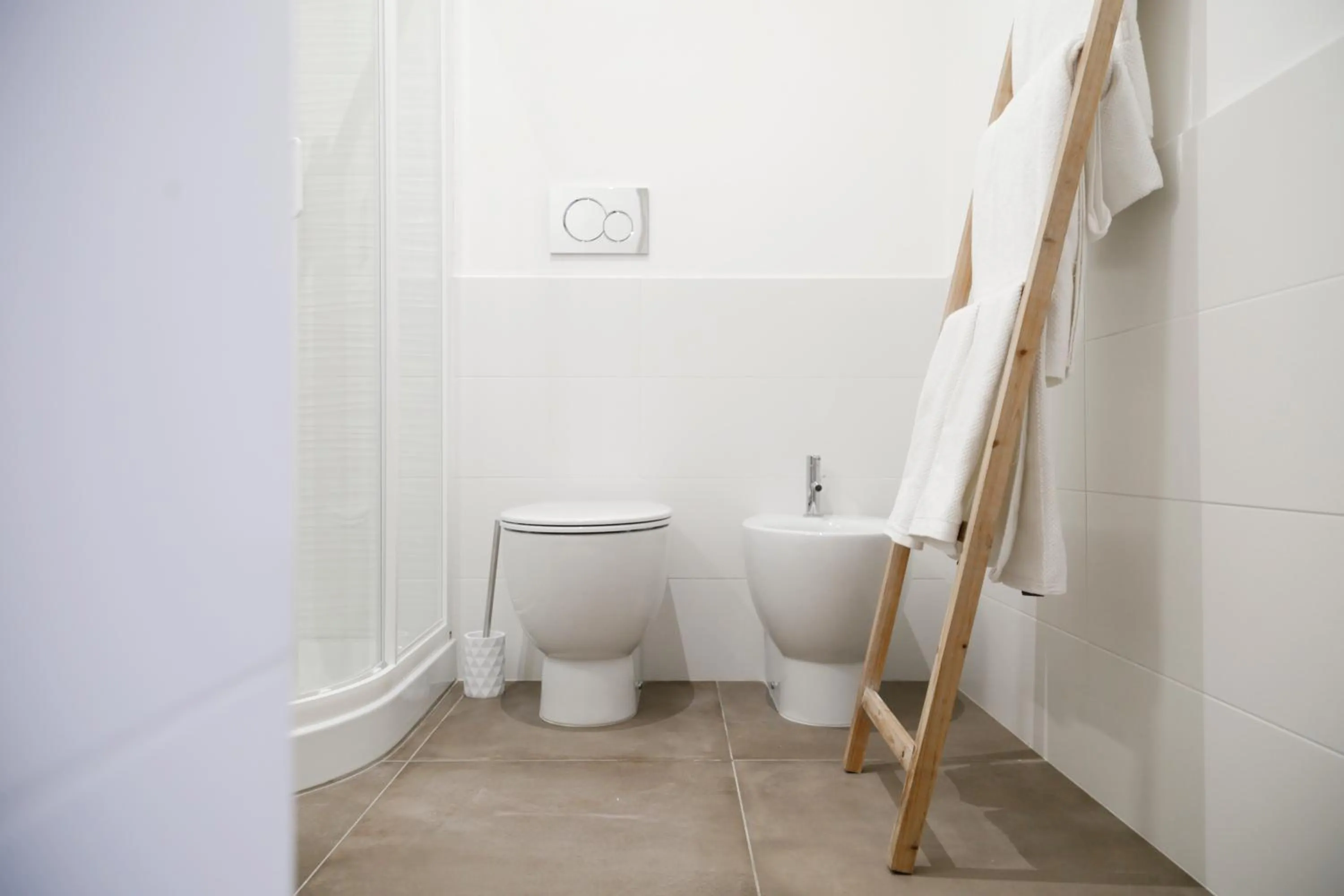 Bathroom in Indarsena b&b