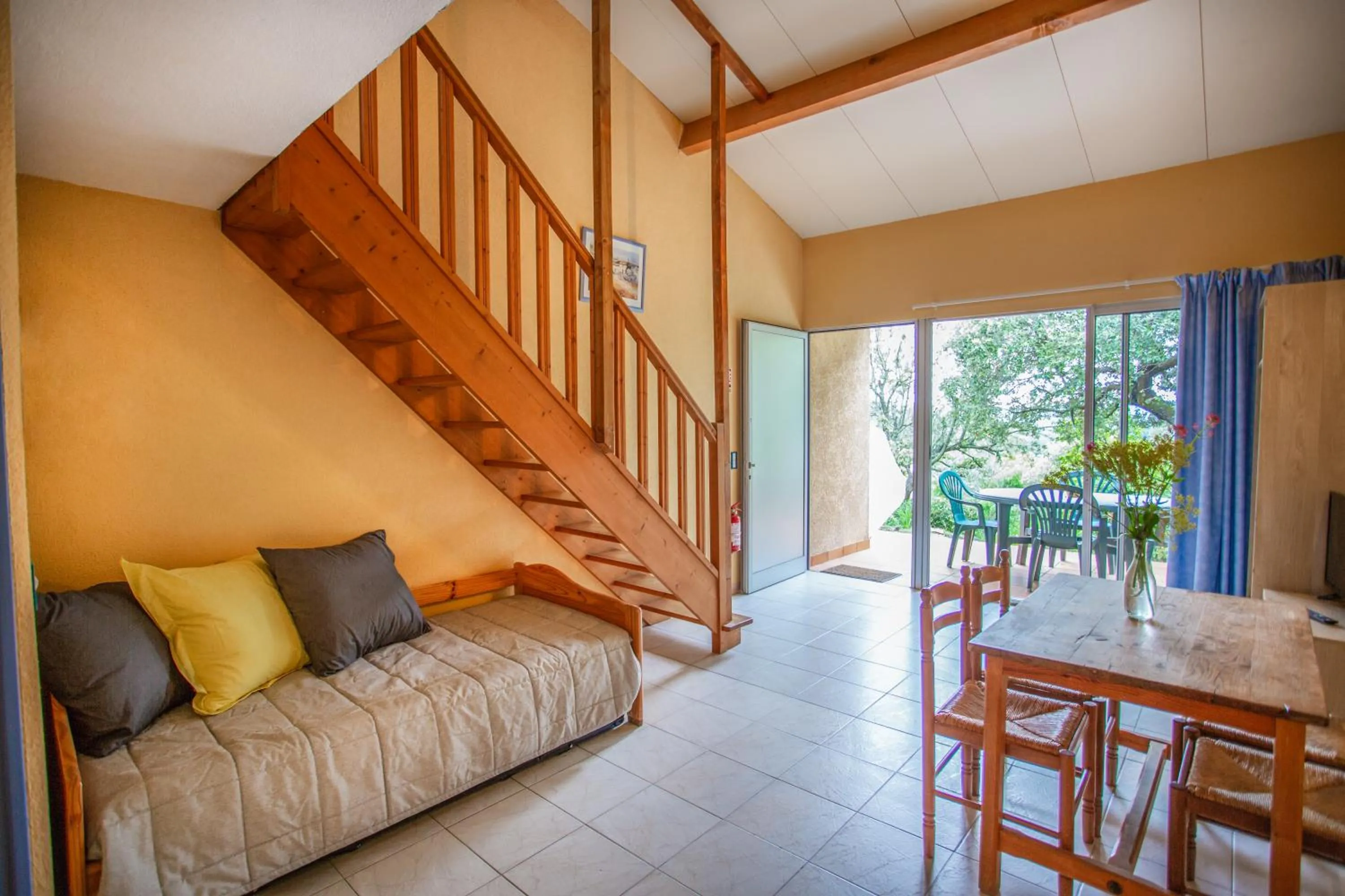 Living room in Les Arbousiers Village Hôtel Provençal