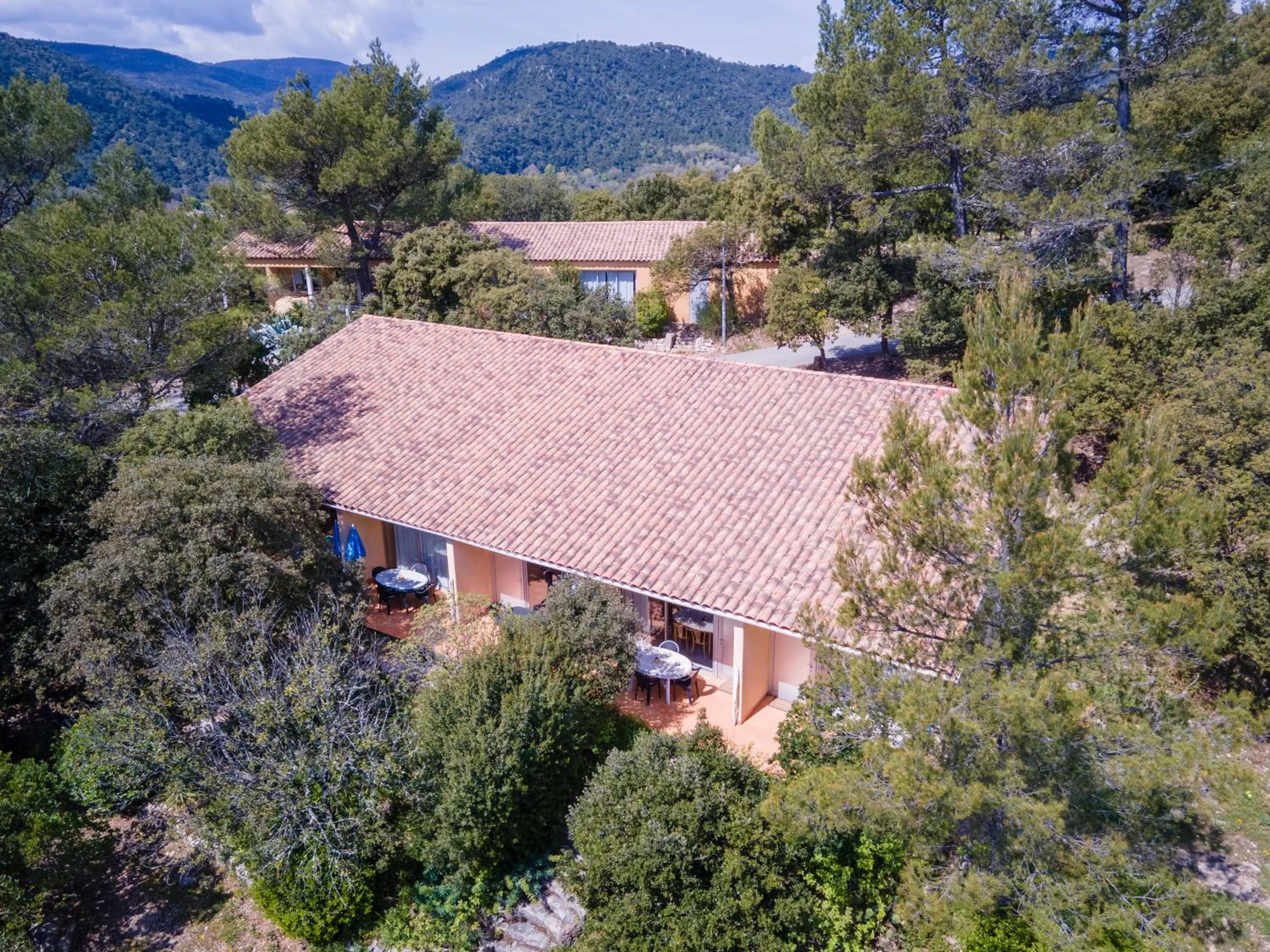 Bird's eye view in Les Arbousiers Village Hôtel Provençal