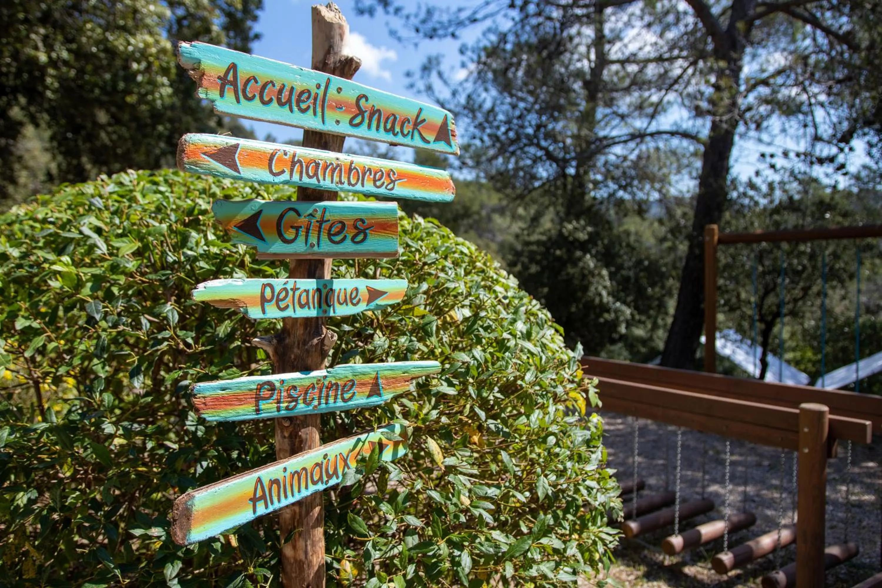 Property building in Les Arbousiers Village Hôtel Provençal