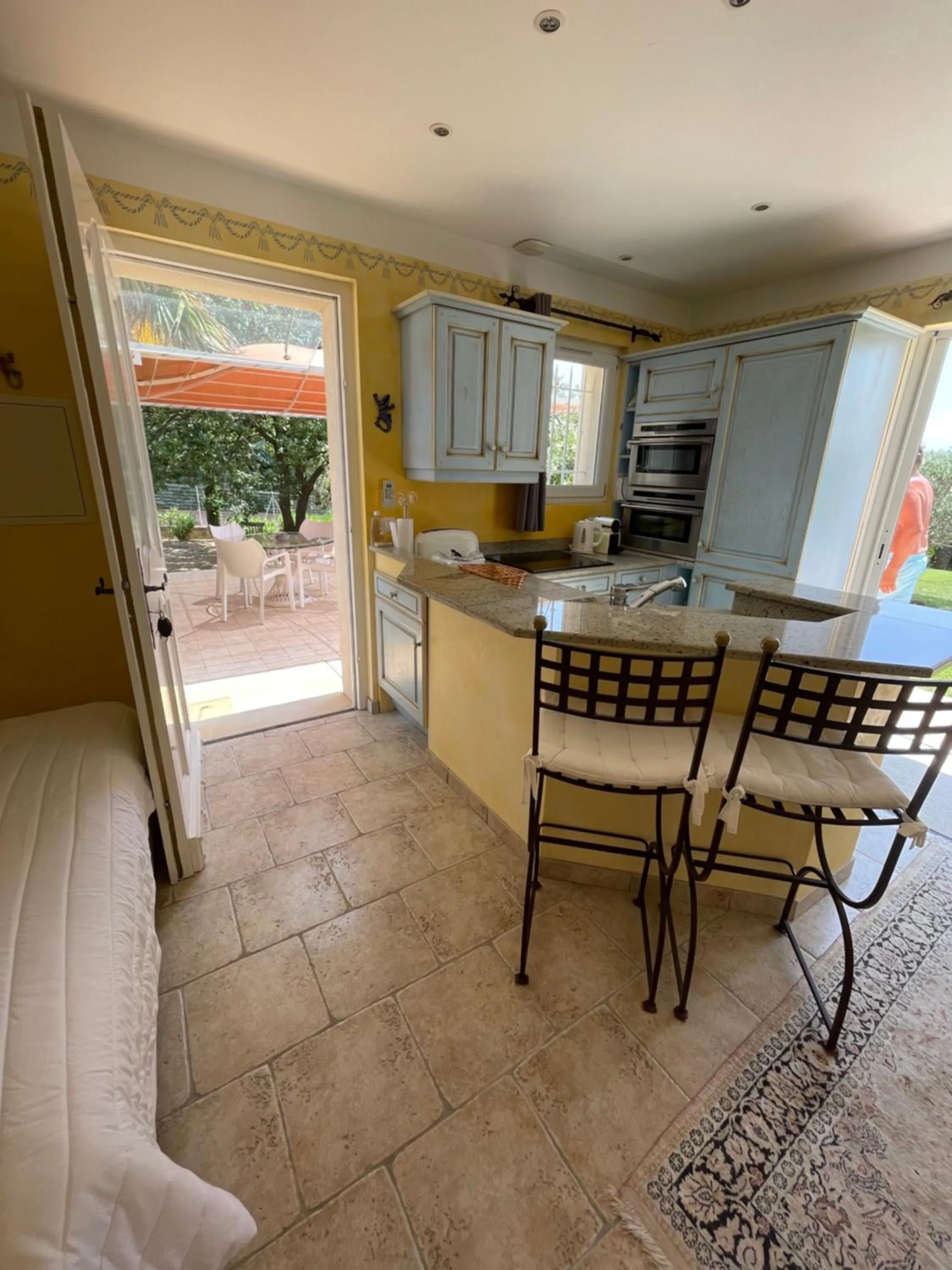 Kitchen or kitchenette in La Tarentane