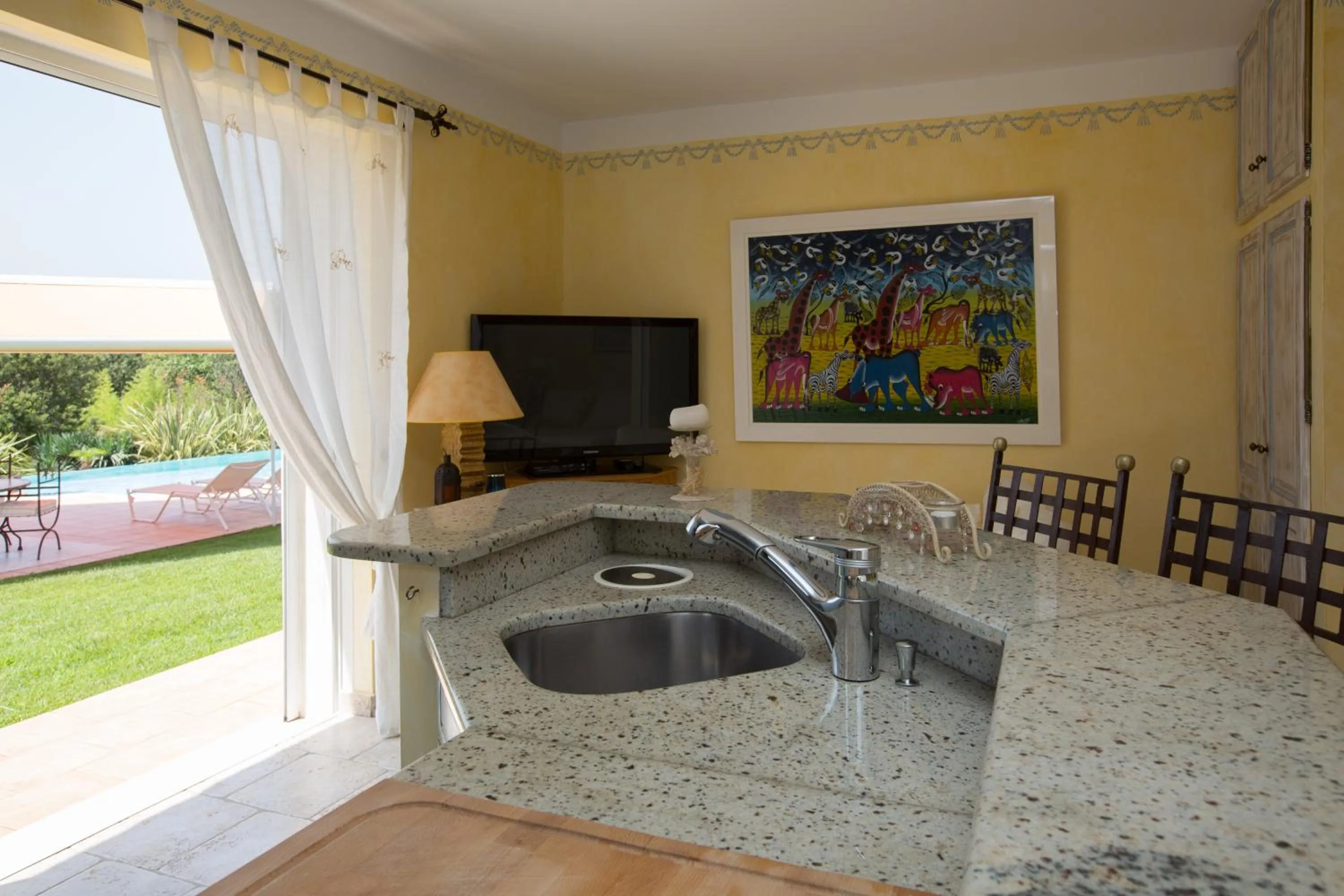 Decorative detail in La Tarentane