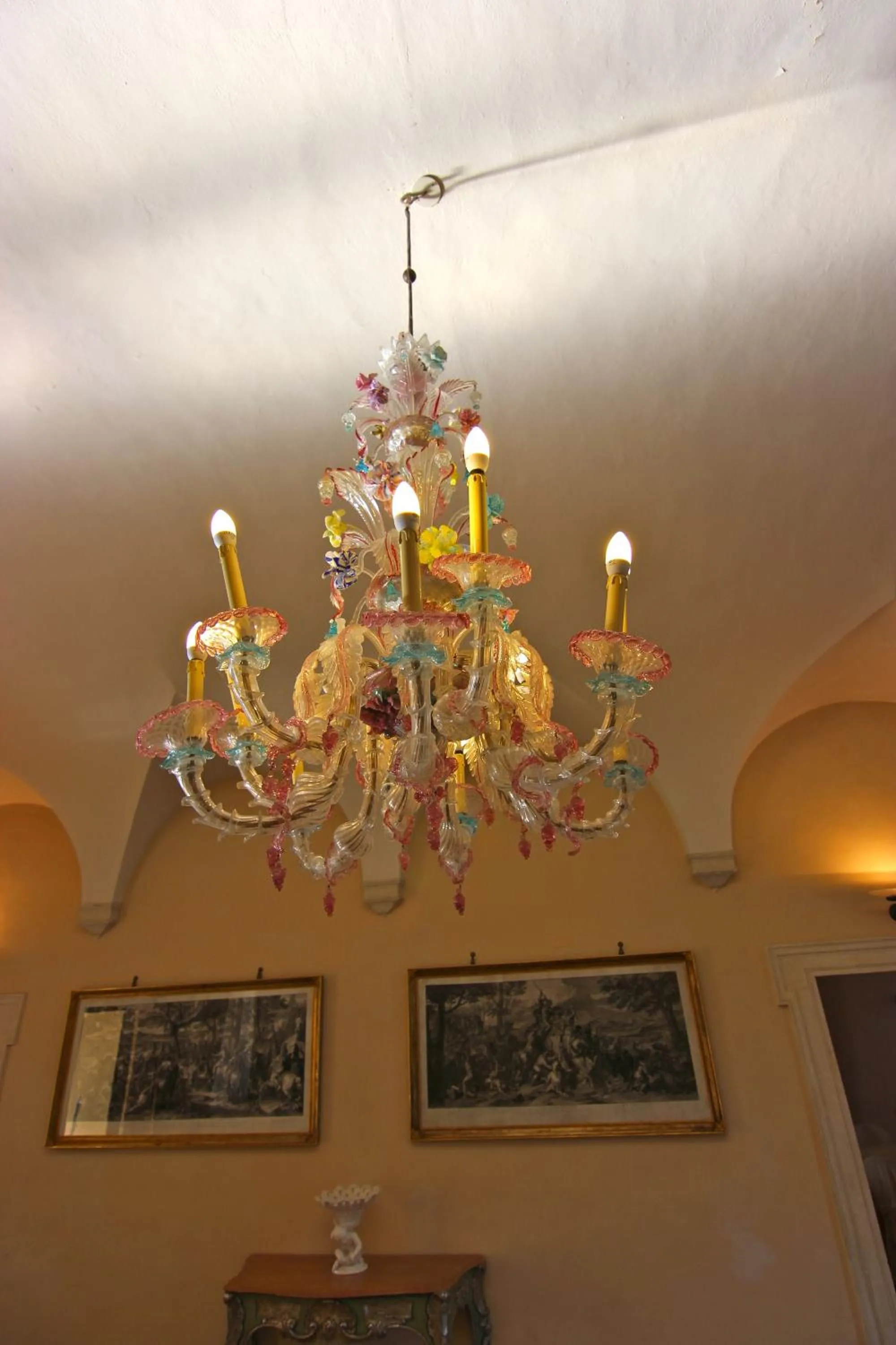 Decorative detail in Hotel Villa Giona