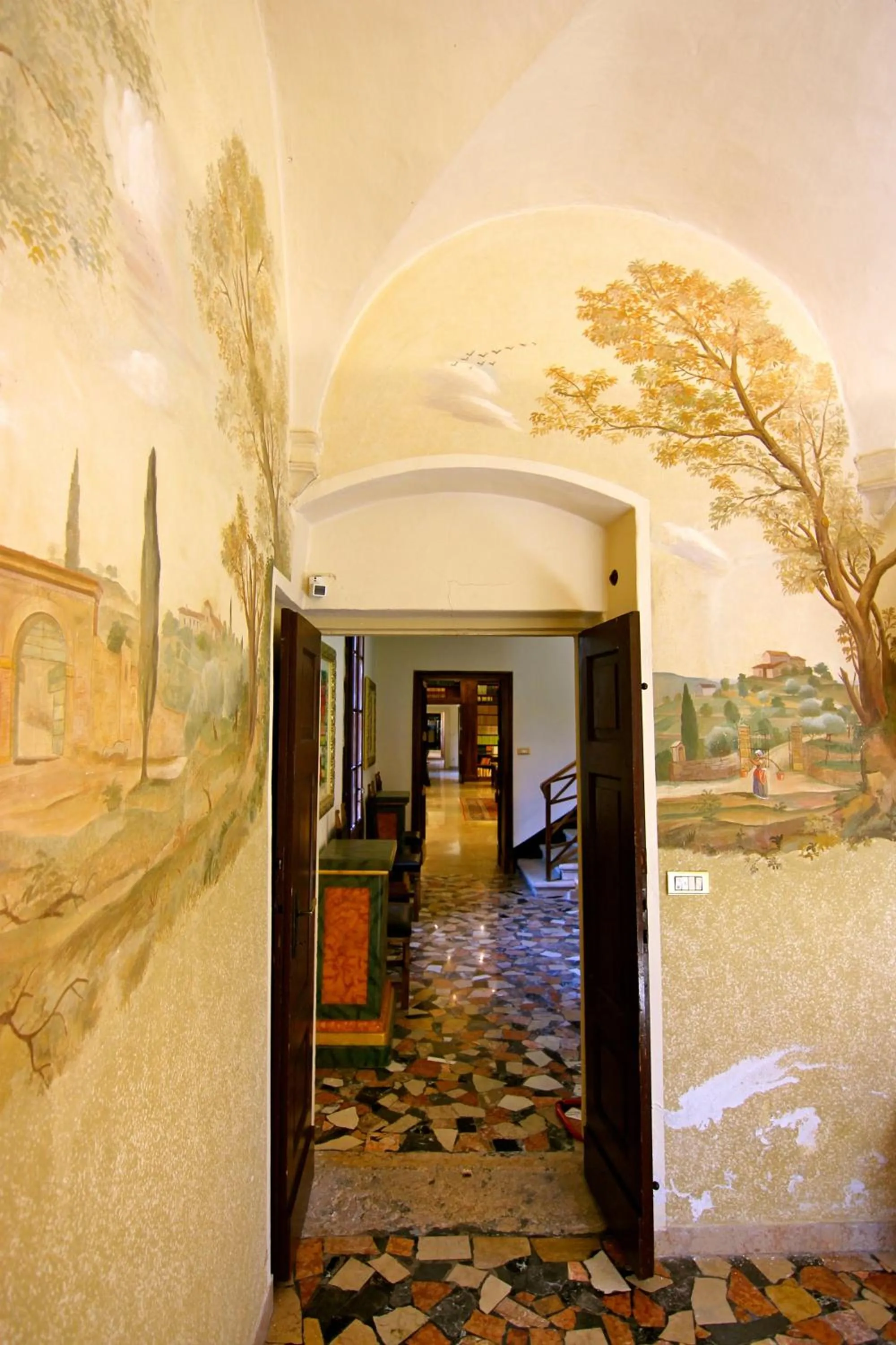 Decorative detail in Hotel Villa Giona
