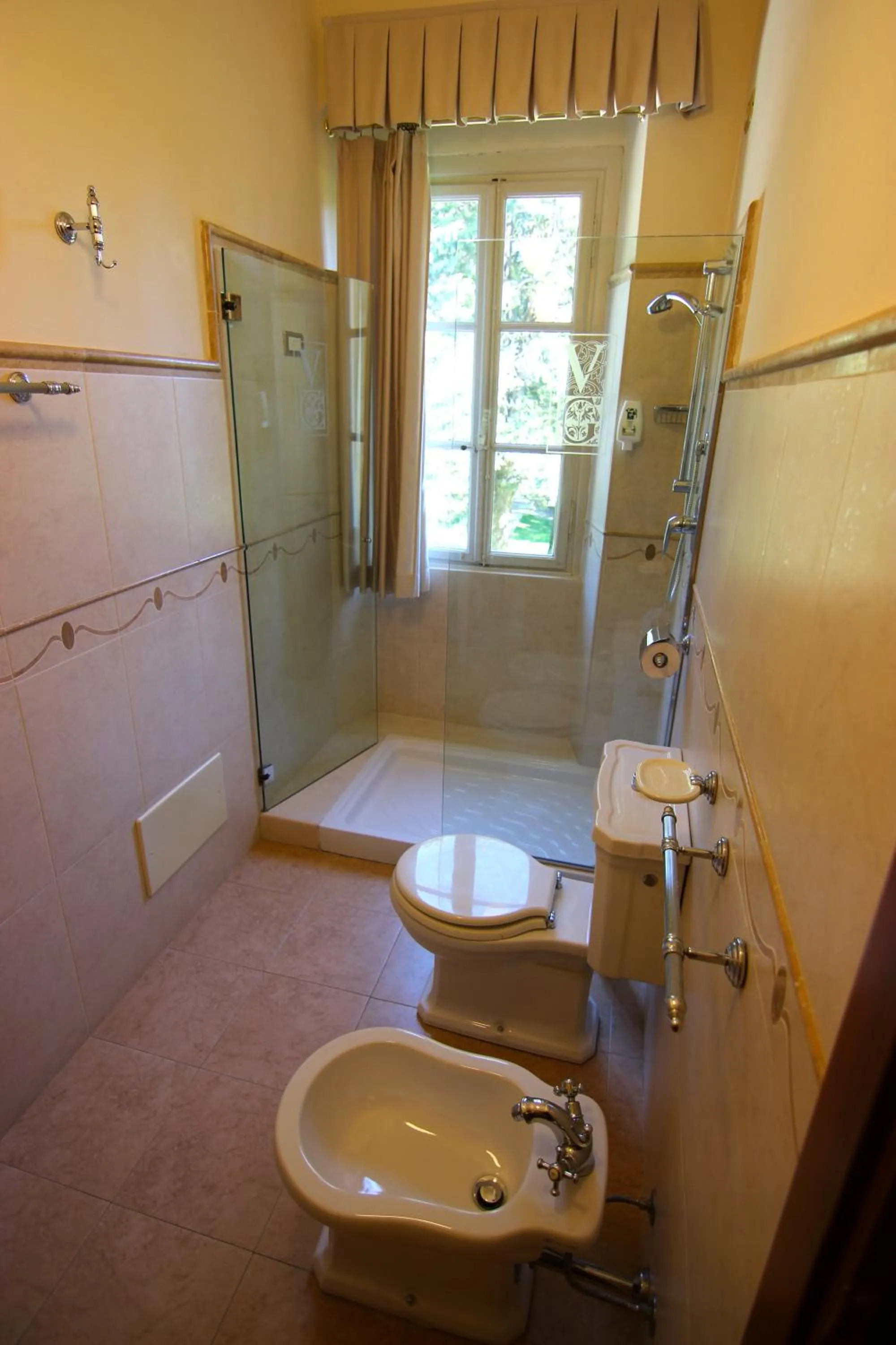 Bathroom in Hotel Villa Giona