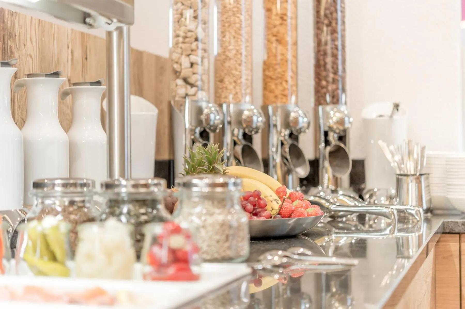 Buffet breakfast in Hotel Mondin