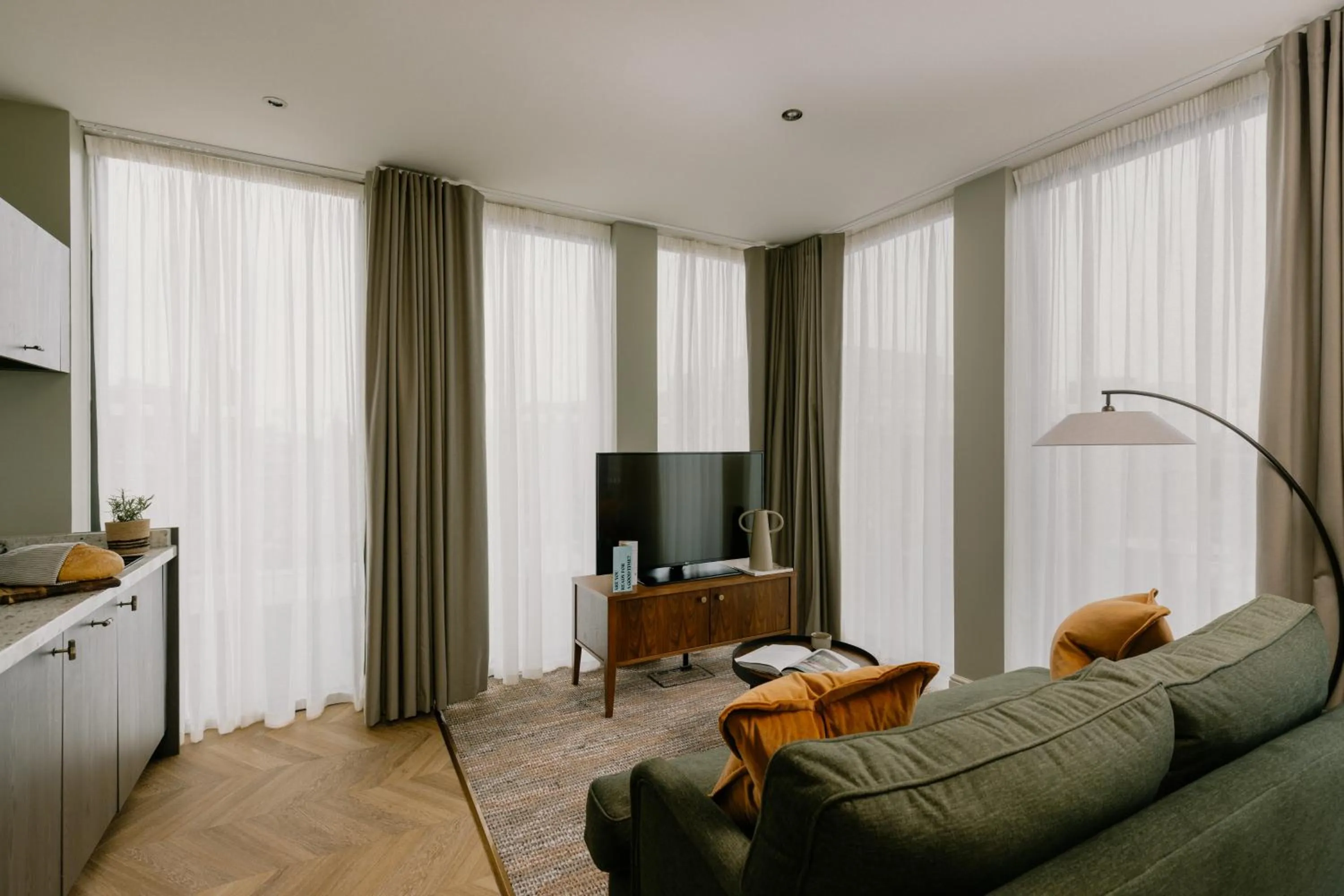 Living room in Native Glasgow