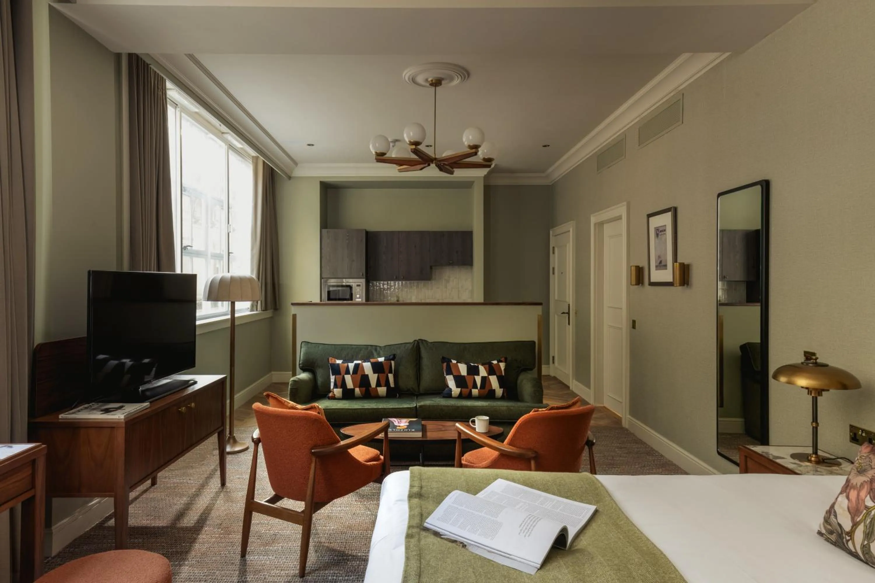 Living room in Native Glasgow