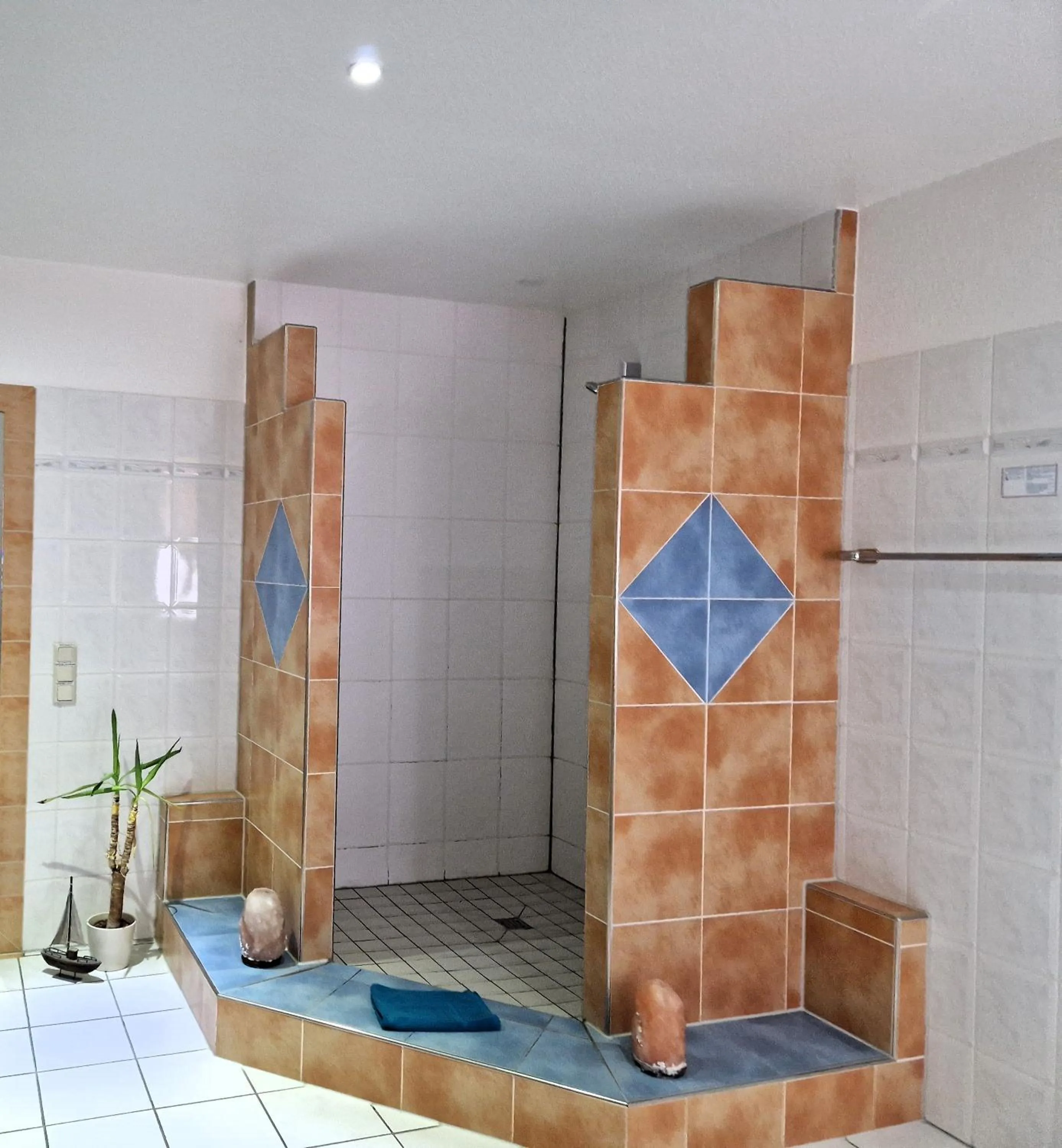 Shower in Hotel Fährhaus Niederkleveez