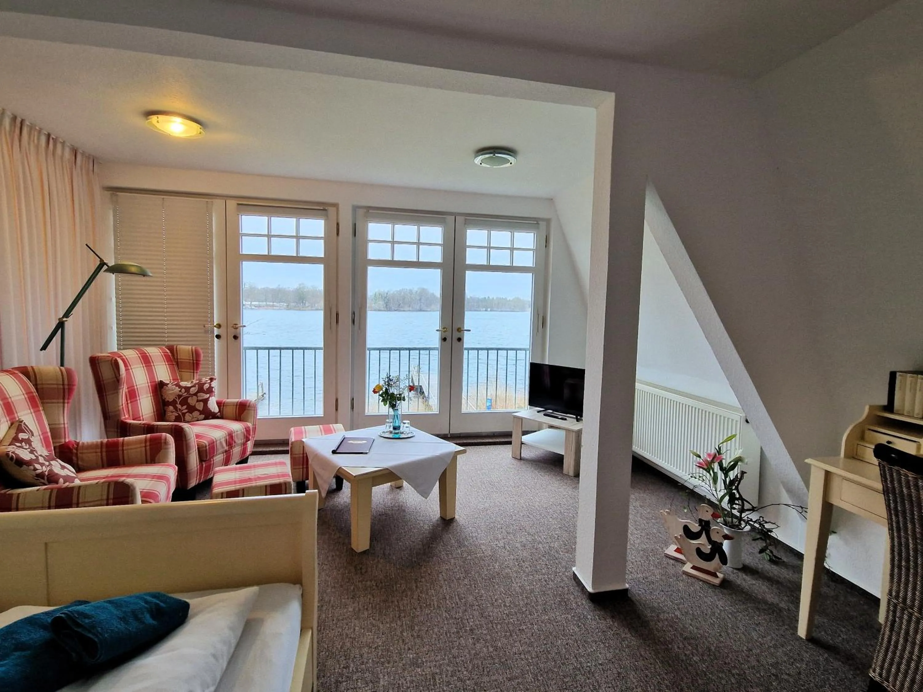 Living room in Hotel Fährhaus Niederkleveez