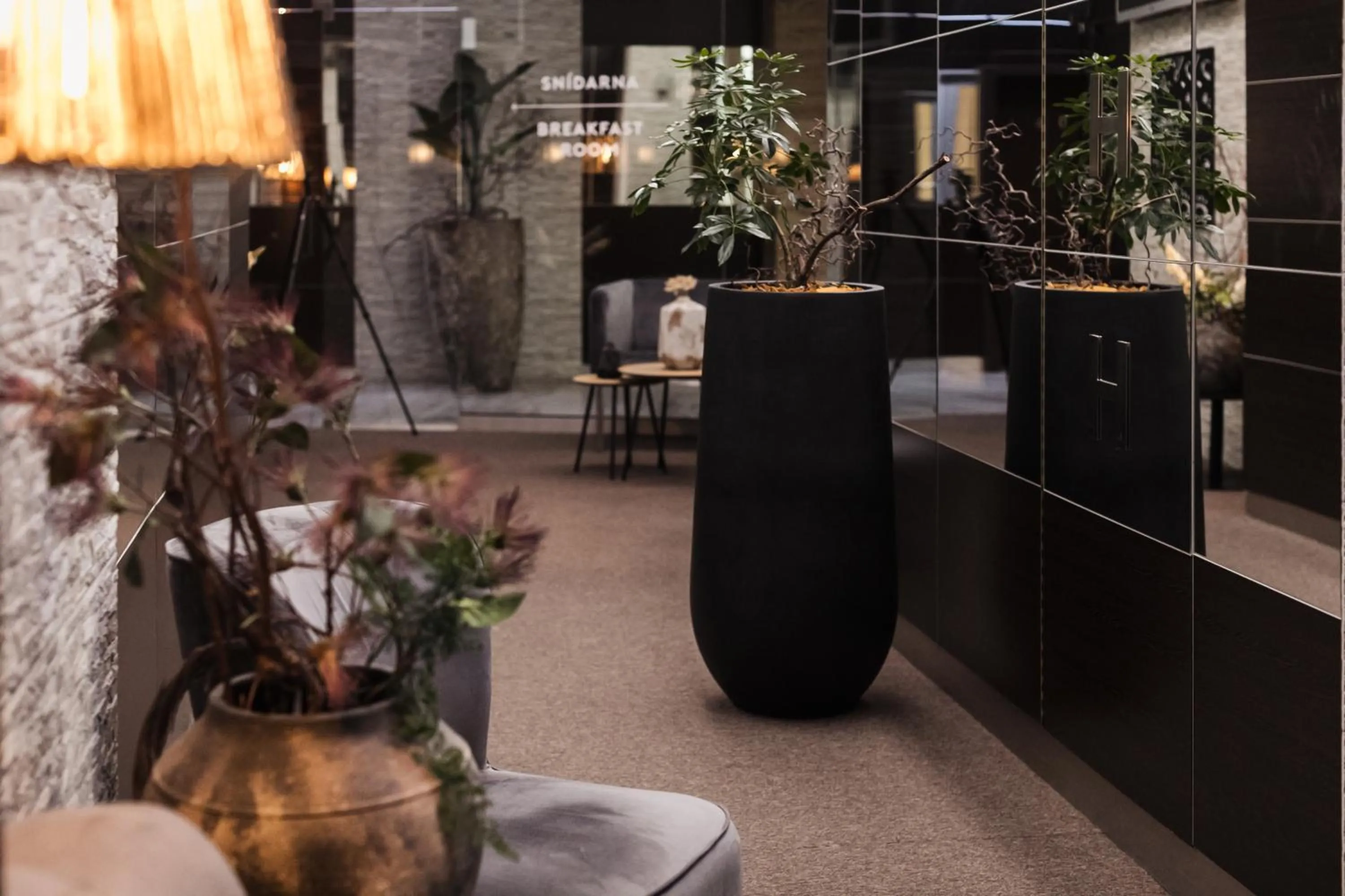 Lobby or reception in Interhotel Tatra