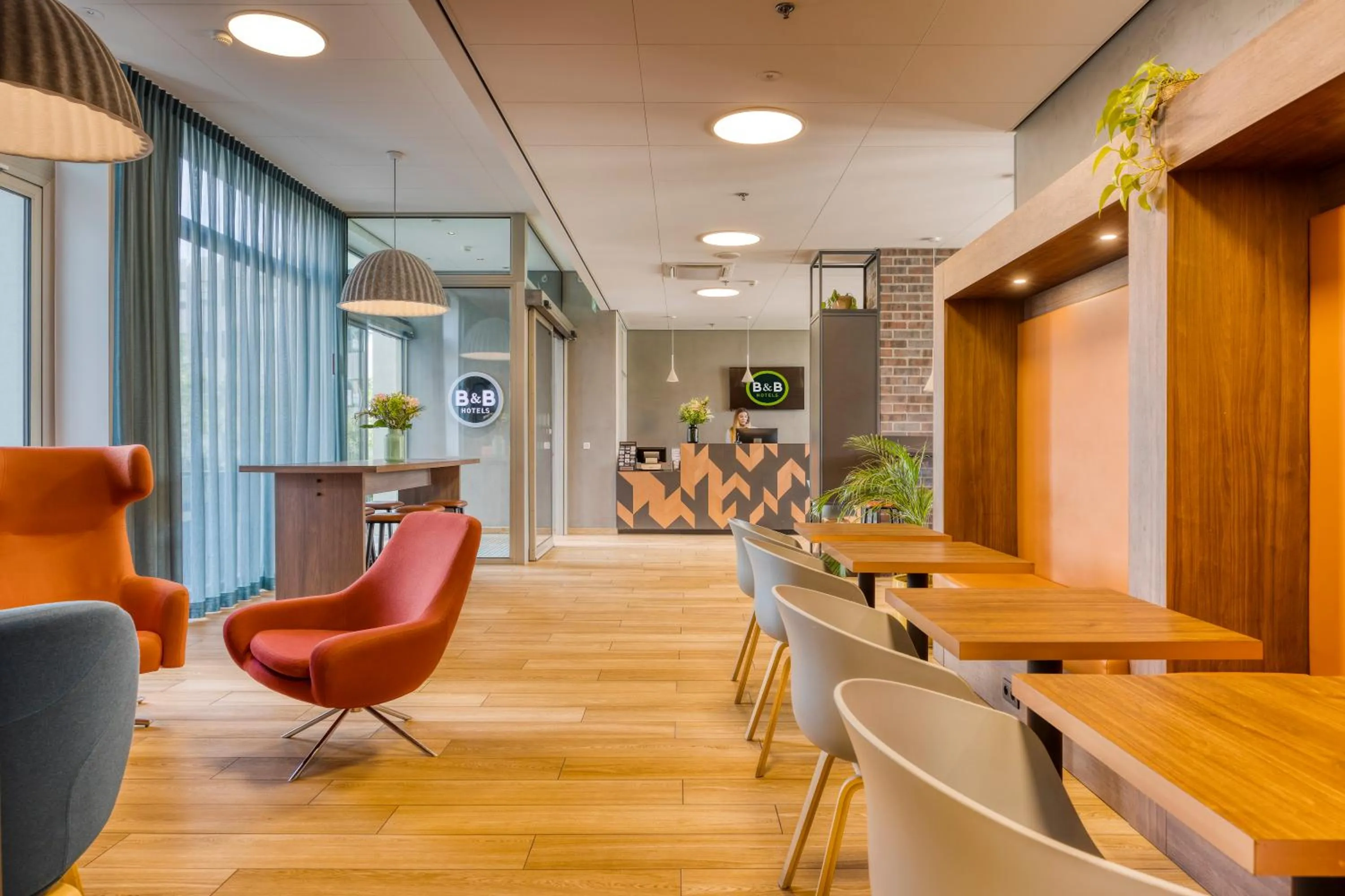 Seating area in B&B HOTEL Antwerpen Zuid