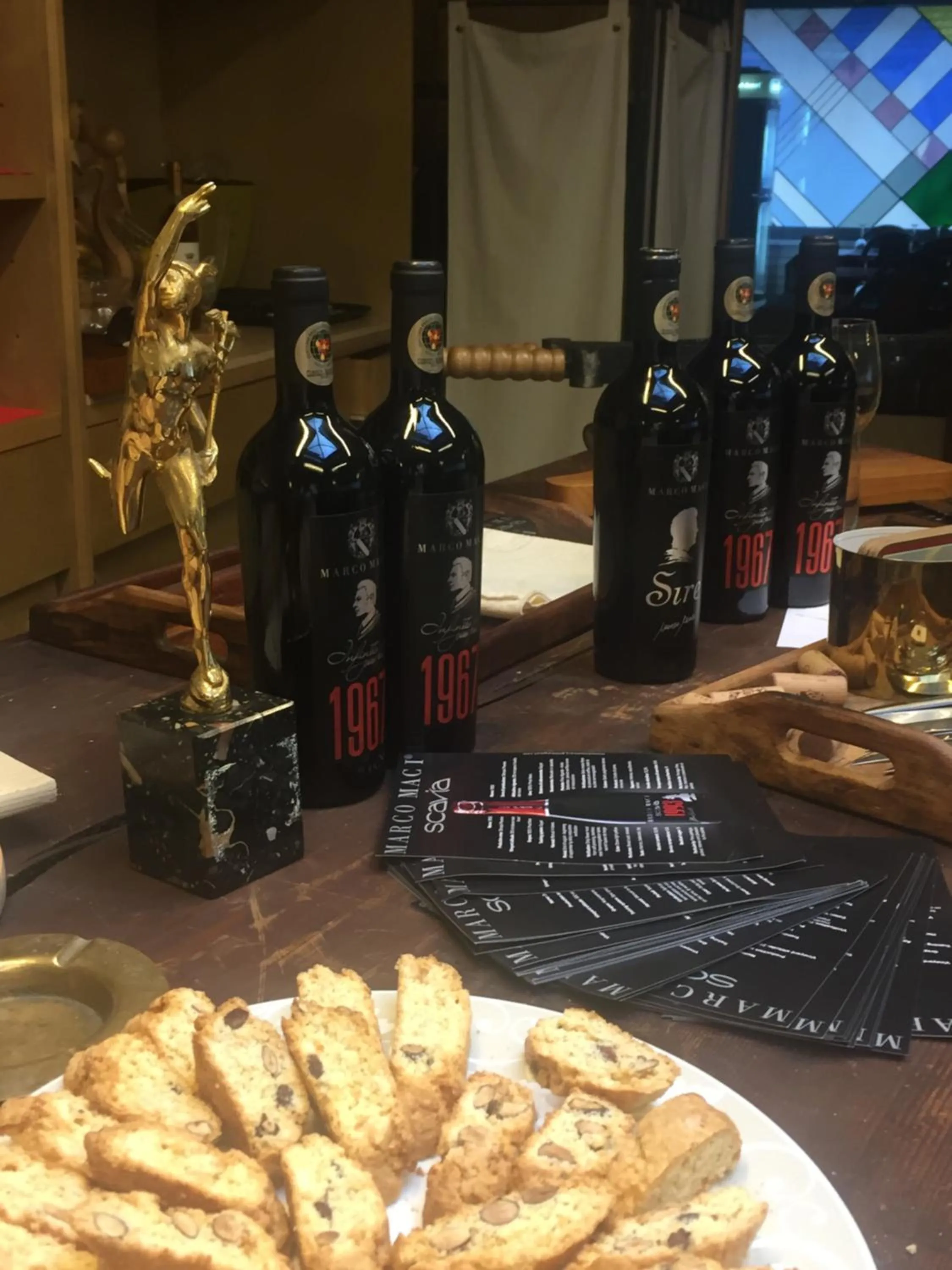 Food and drinks in Hotel della Posta